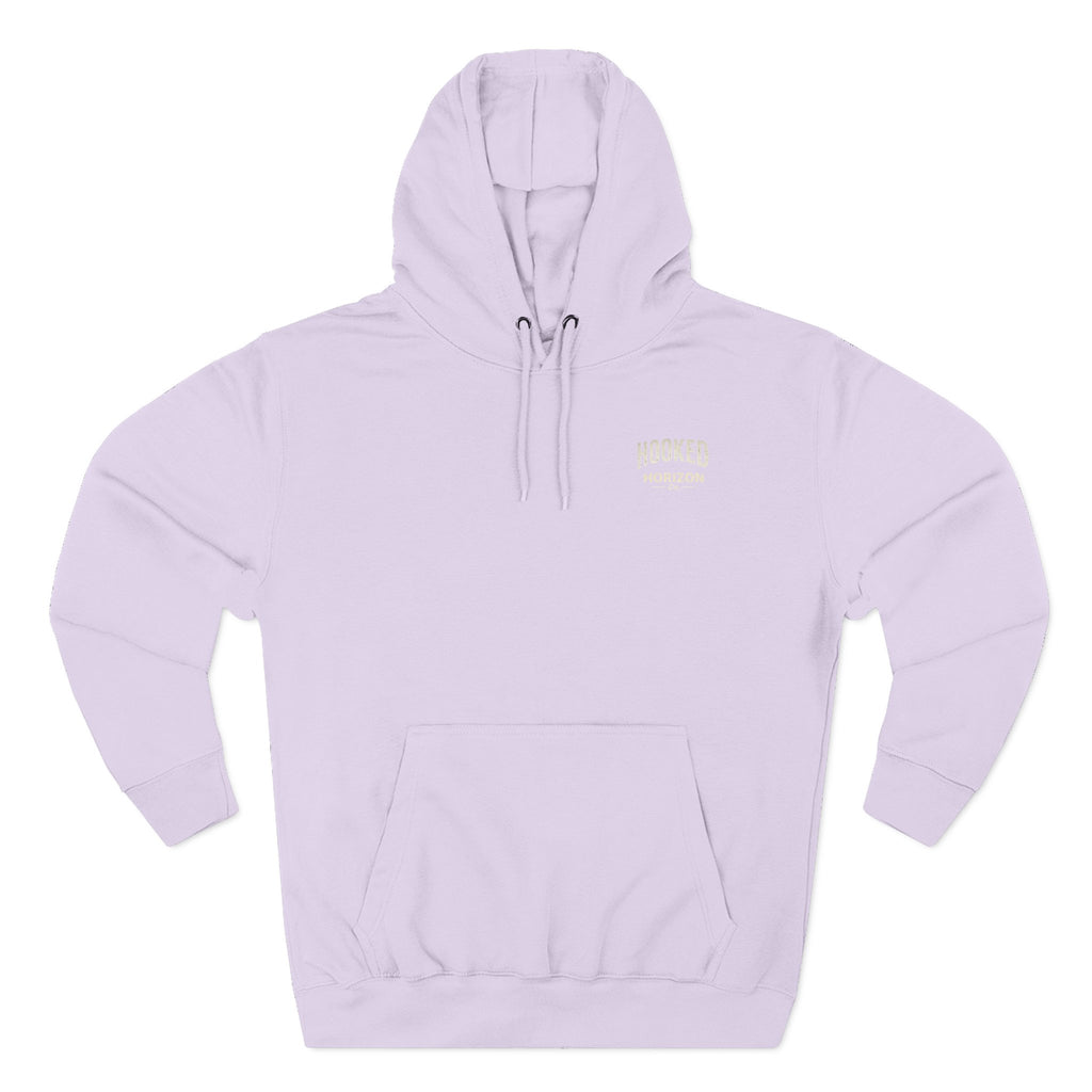 Fishing Charter T-Shirt— Hooked Horizon Hoodie — Fishing Boat Graphic Pullover