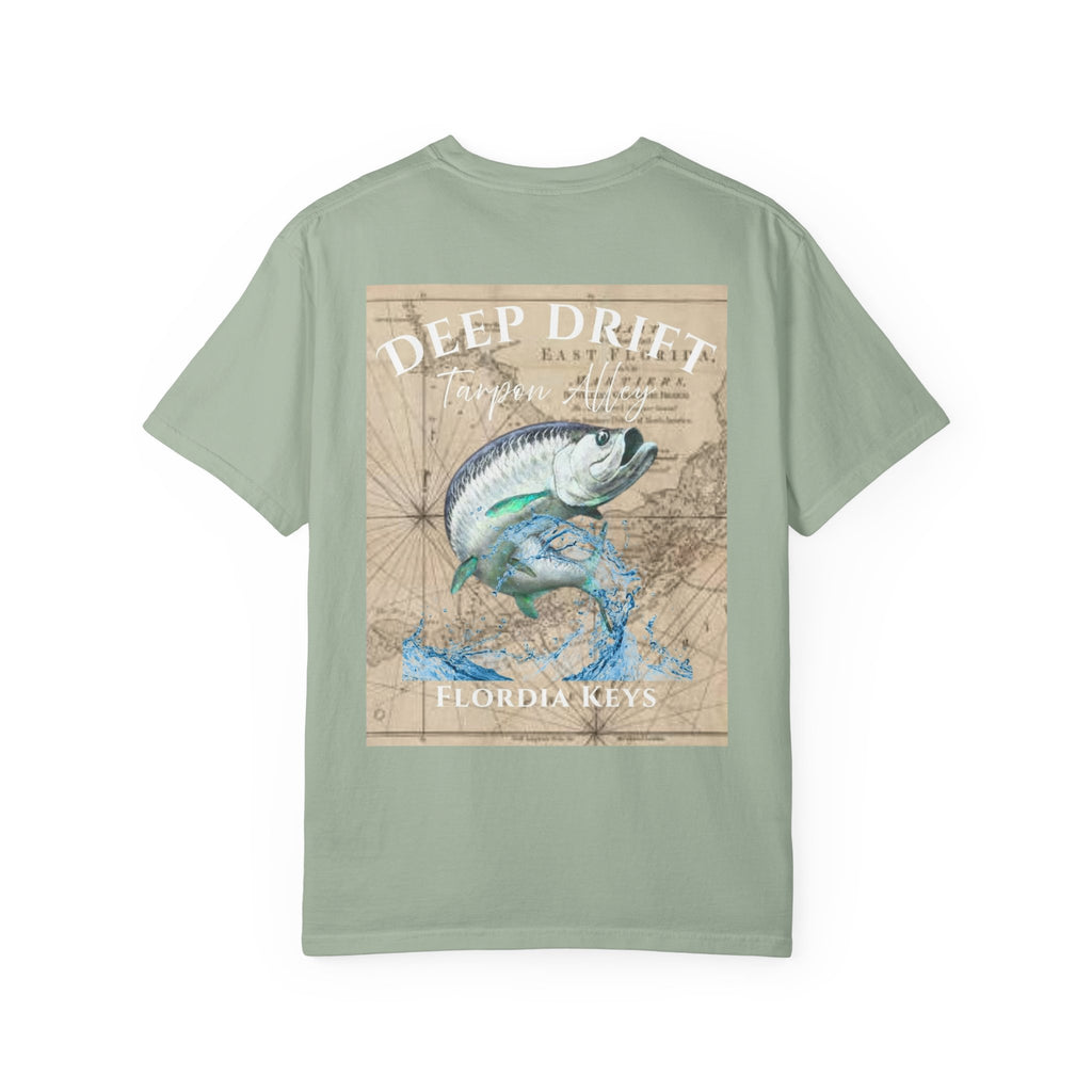 Tarpon Alley Fishing T-Shirt - Florida Keys Fishing Tee for Angler Lovers