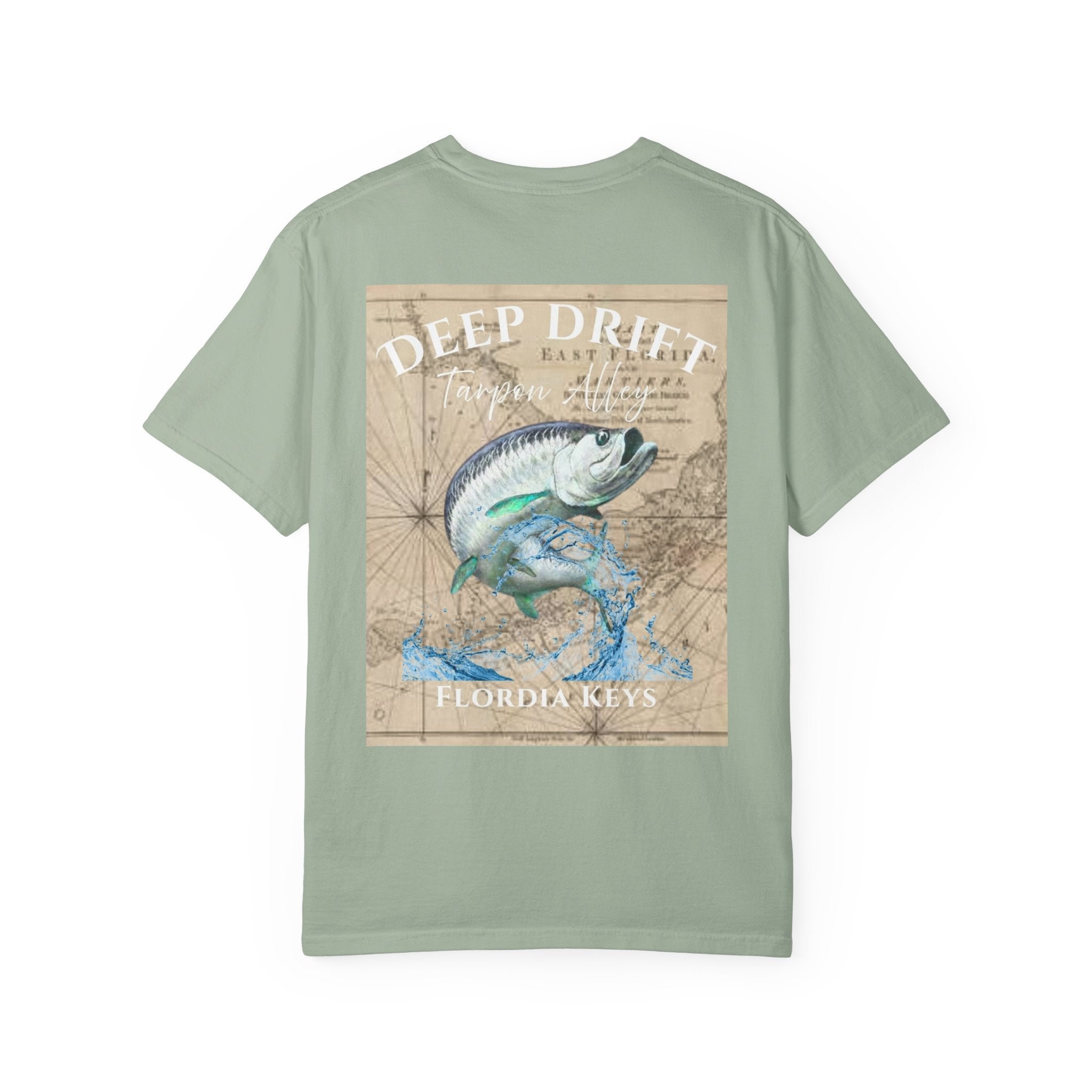 Tarpon Alley Fishing T-Shirt - Florida Keys Fishing Tee for Angler Lovers