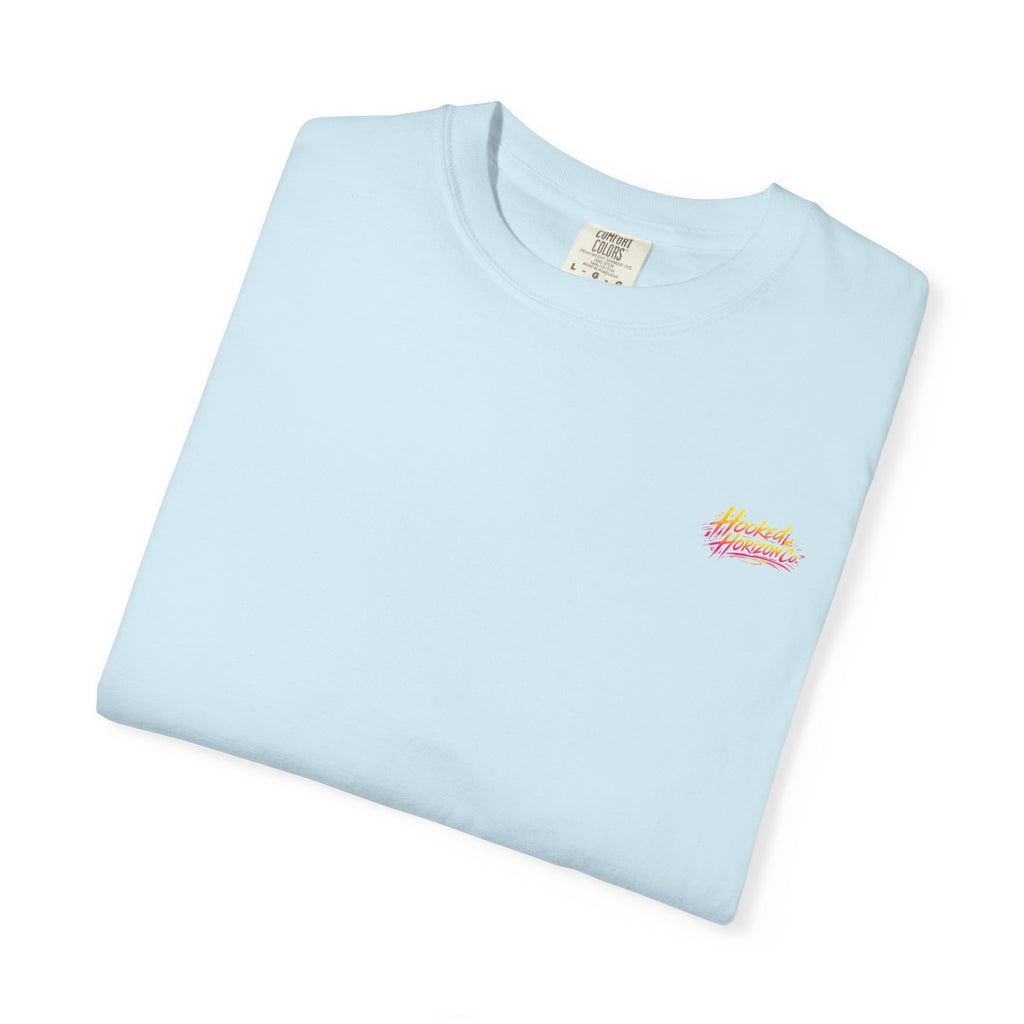 Hooked & Hammered Fishing T-shirt, Hooked Horizon Co, Angler Gifts, Shark Lovers
