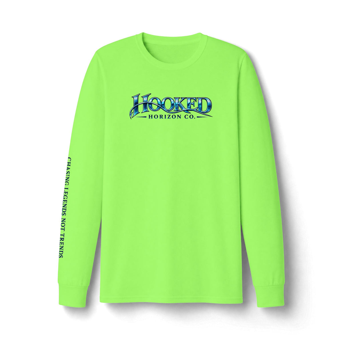 Fishing Boat Wave Dri-Power Long Sleeve T-Shirt