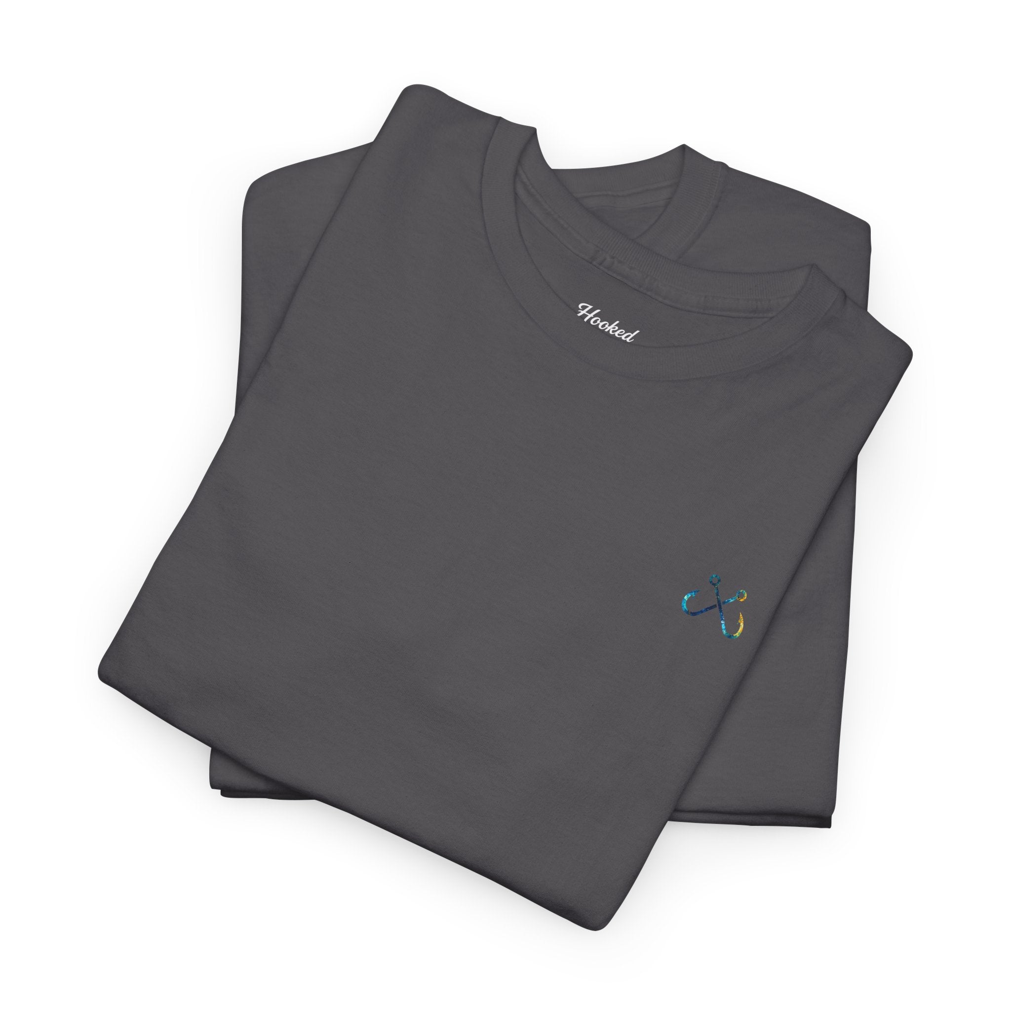 Bull Shark Hooked Horizon Co Tee—Ocean Graphic Tee — "Beloved" Ray Design