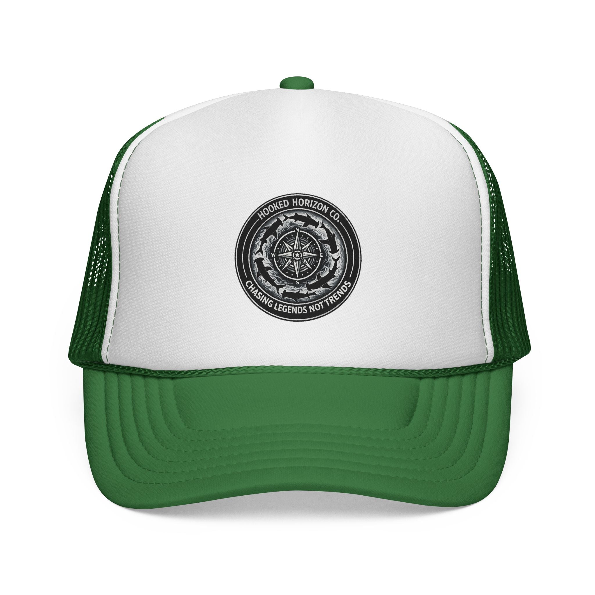 Chasing Legends Not Trends Trucker Cap — Fishing & Beach Hat