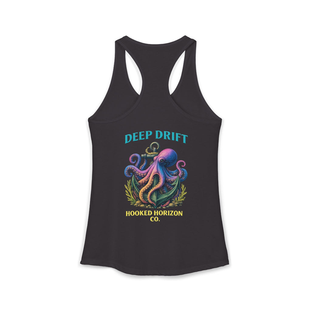 Rainbow Octopus Deep Drift– Hooked Horizon Co. Gifts for Ocean Lovers, Nautical Fashion, Everyday Comfort, Perfect Gift for Her