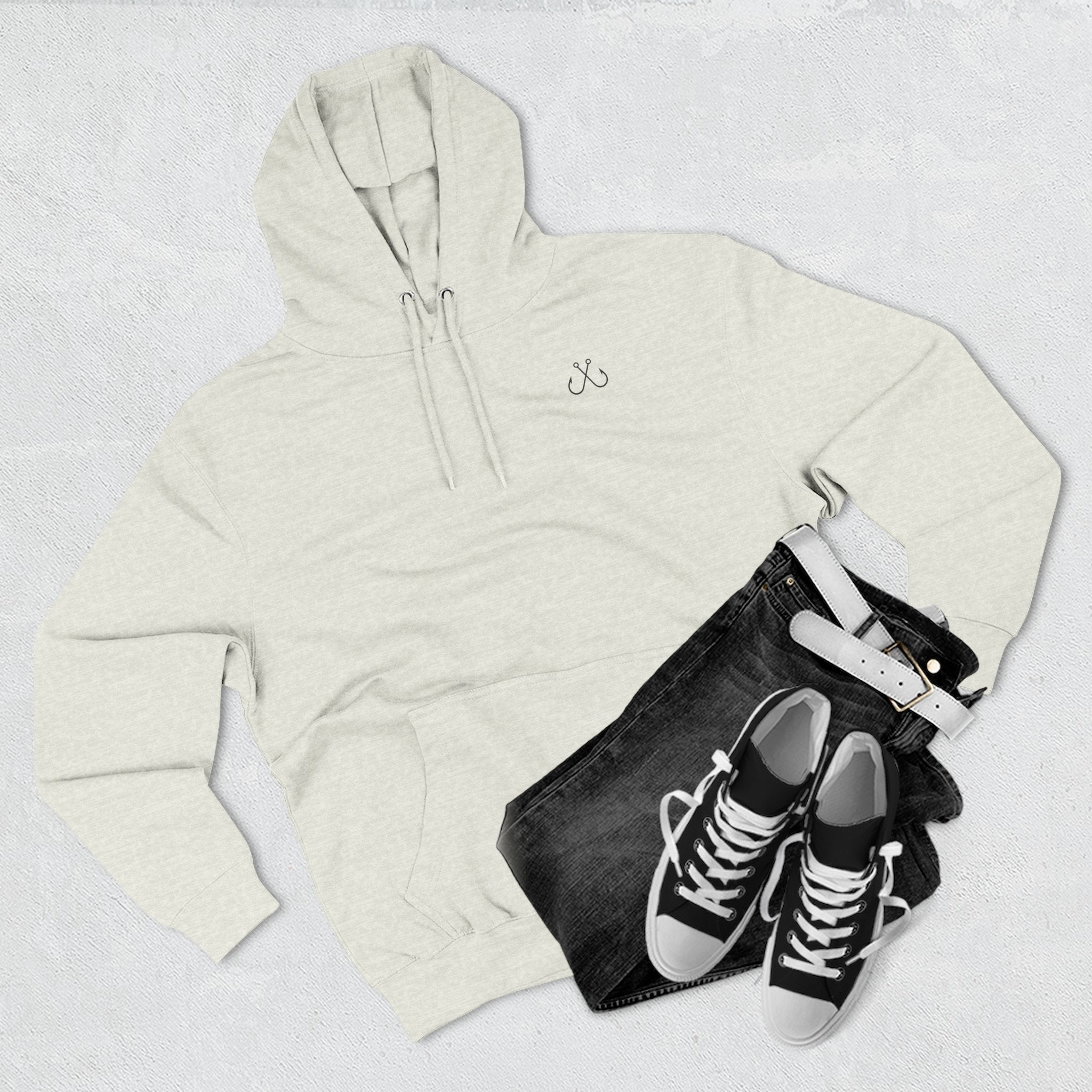 Hammer Head Shark Deep Drift– Hooked Horizon Co. Unisex Zip Hoodie for Ocean Lovers, Nautical Fashion, Cool Weather Gear, Everyday Comfort, Perfect Gift