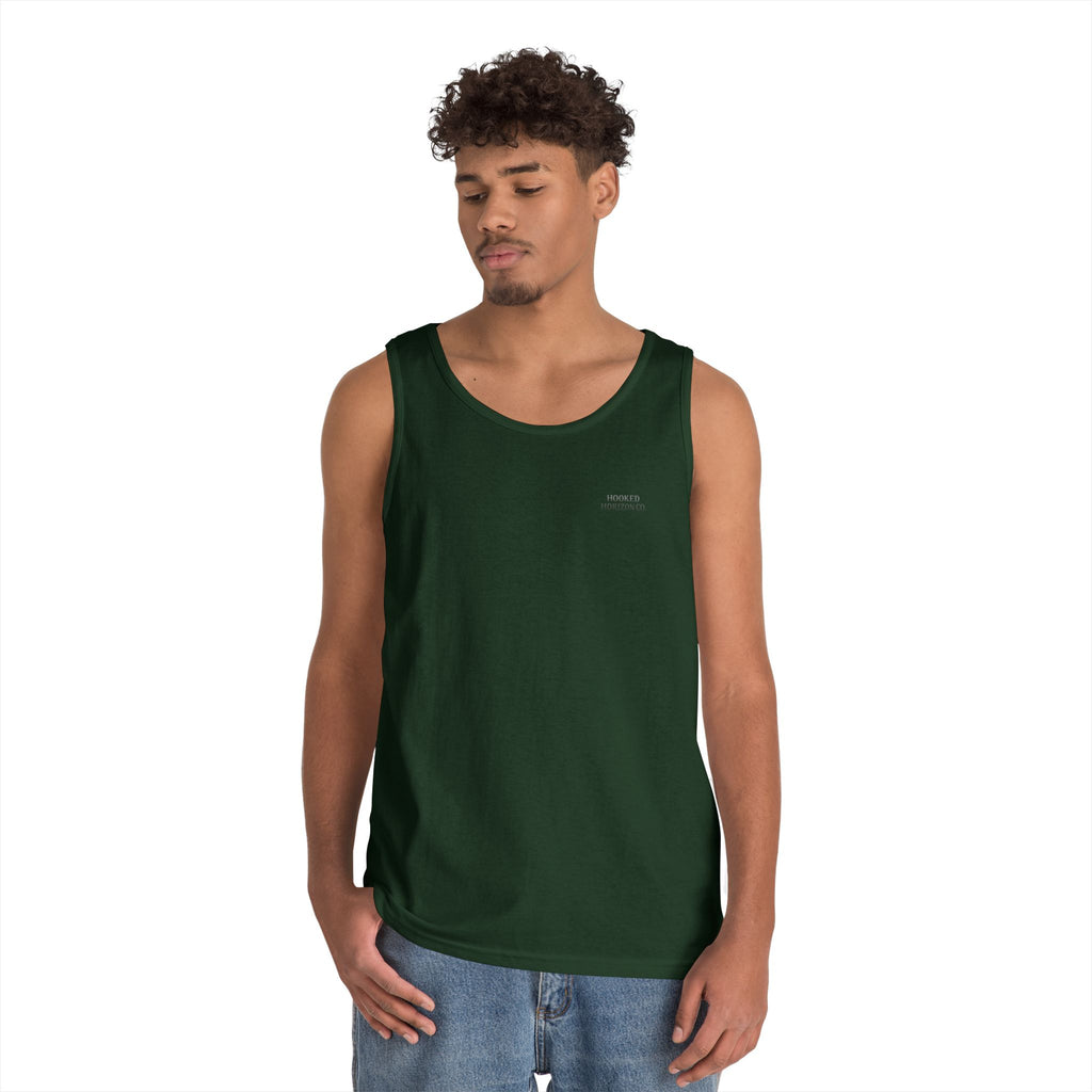 Wave Compass Deep Drift Octopus Graphic Tank Top, Summer Beach Wear, Unisex Tank, Gift for Ocean Lovers, Nautical Tees, Camping Apparel