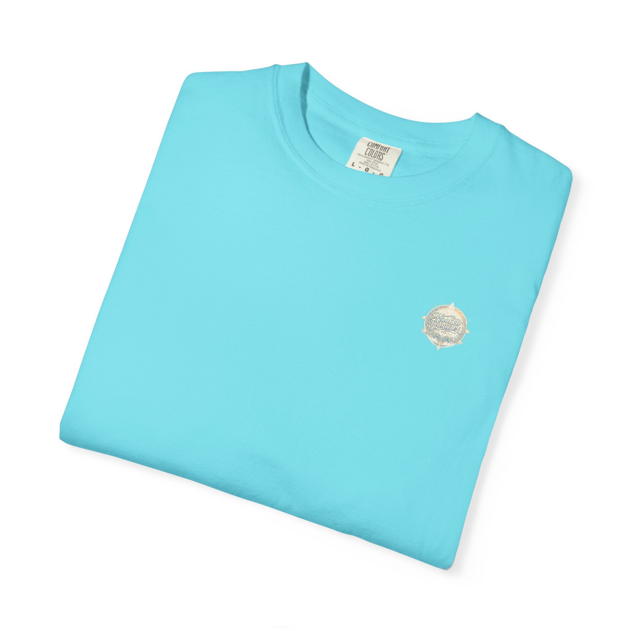 Turtle Geometric Inspiration T-Shirt - Hooked Horizon Co. Fishing Tee for Angler Lovers