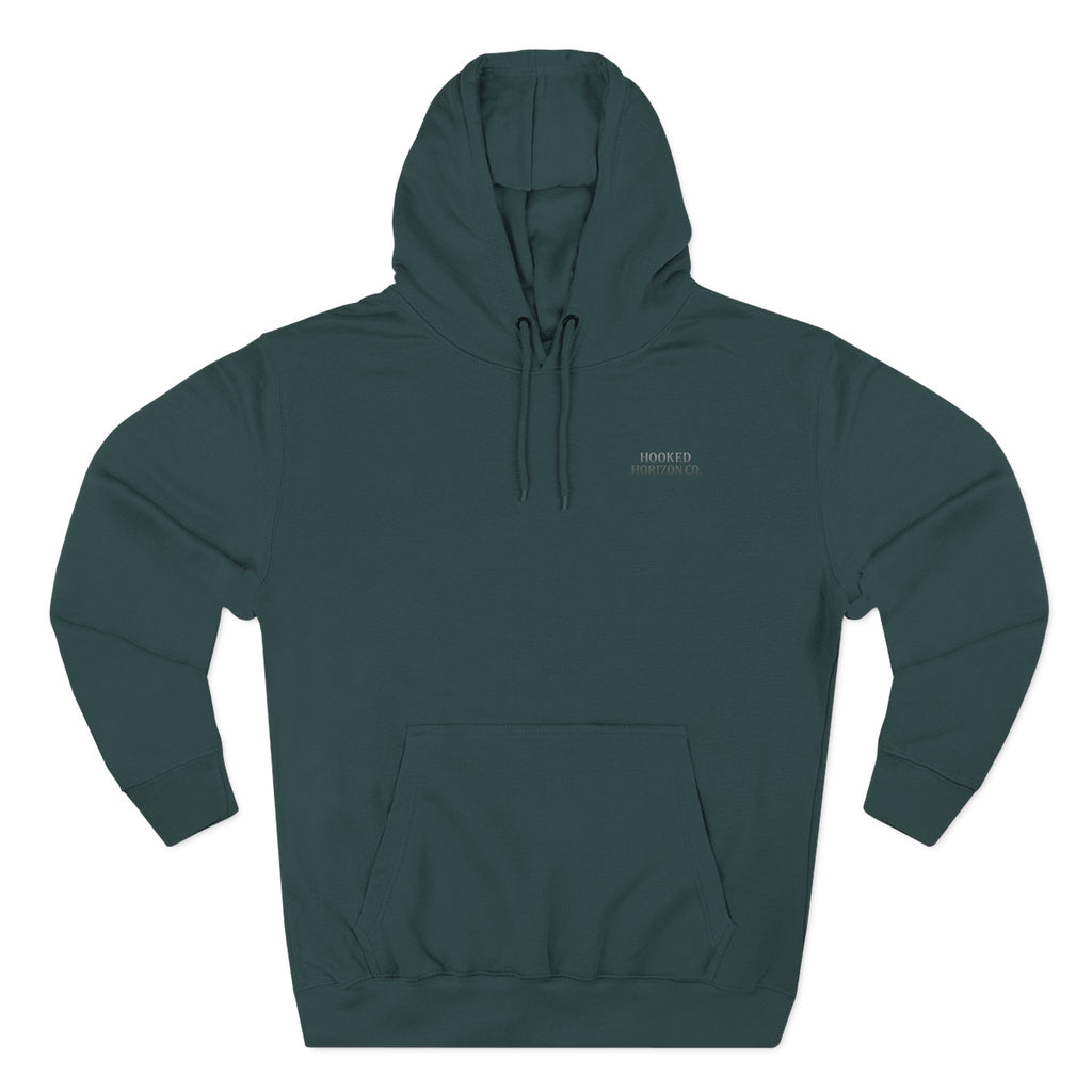 Octopus & Anchor Deep Drift — Hooked Horizon Co. Neon Fishing Hoodie – "Chase the Horizon, Hook the Legend" Graphic