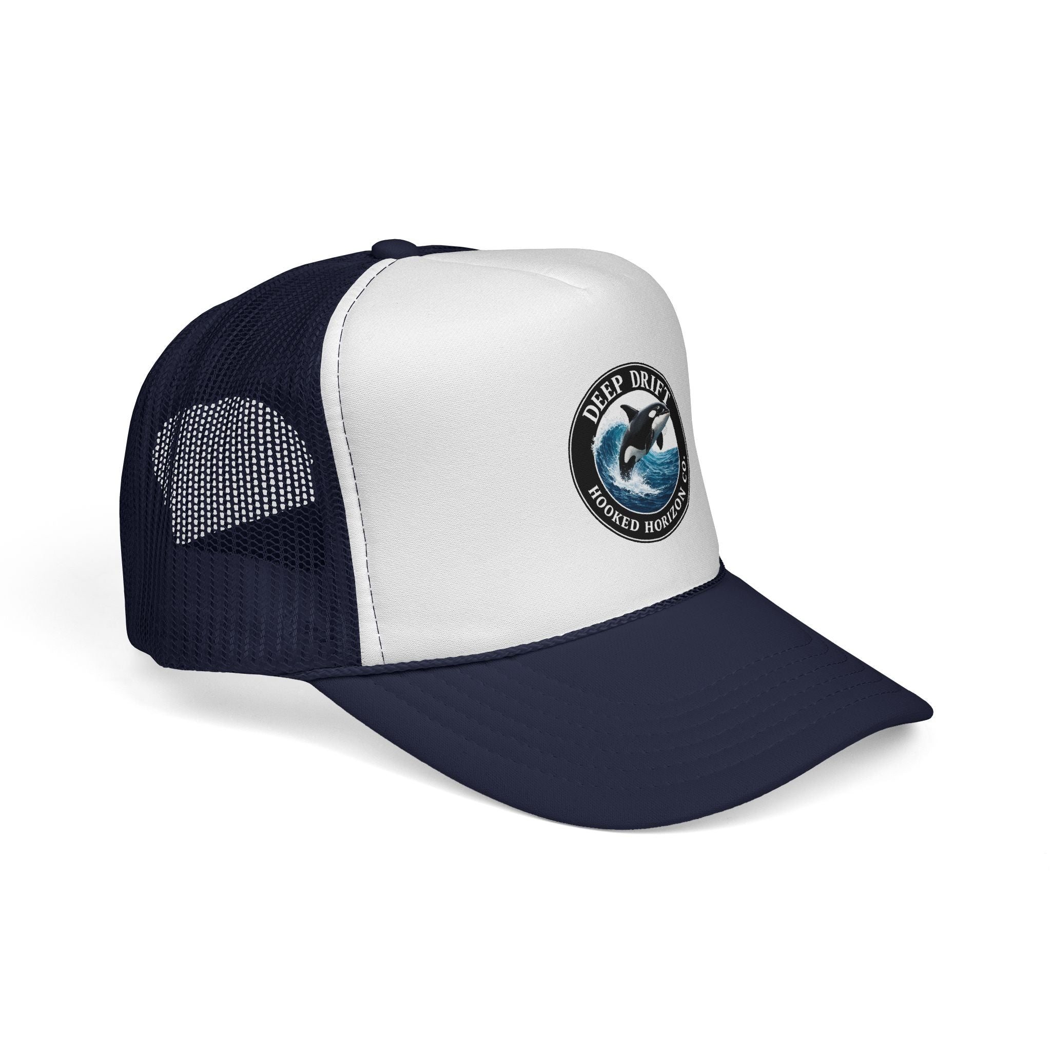 Orca Trucker Cap — Outdoor & Beach Hat Ocean Conservation Gifts For Him & Her