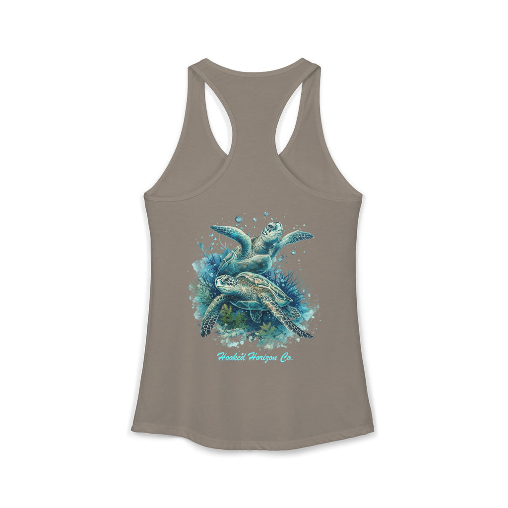 Sea Turtle Deep Drift– Hooked Horizon Co. Gifts for Ocean Lovers, Nautical Fashion, Everyday Comfort, Perfect Gift for Her