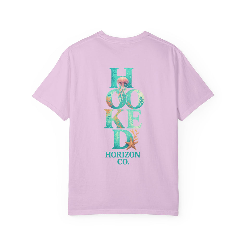 Turtle Deep Drift T-shirt, Hooked Horizon Co, Angler Gifts