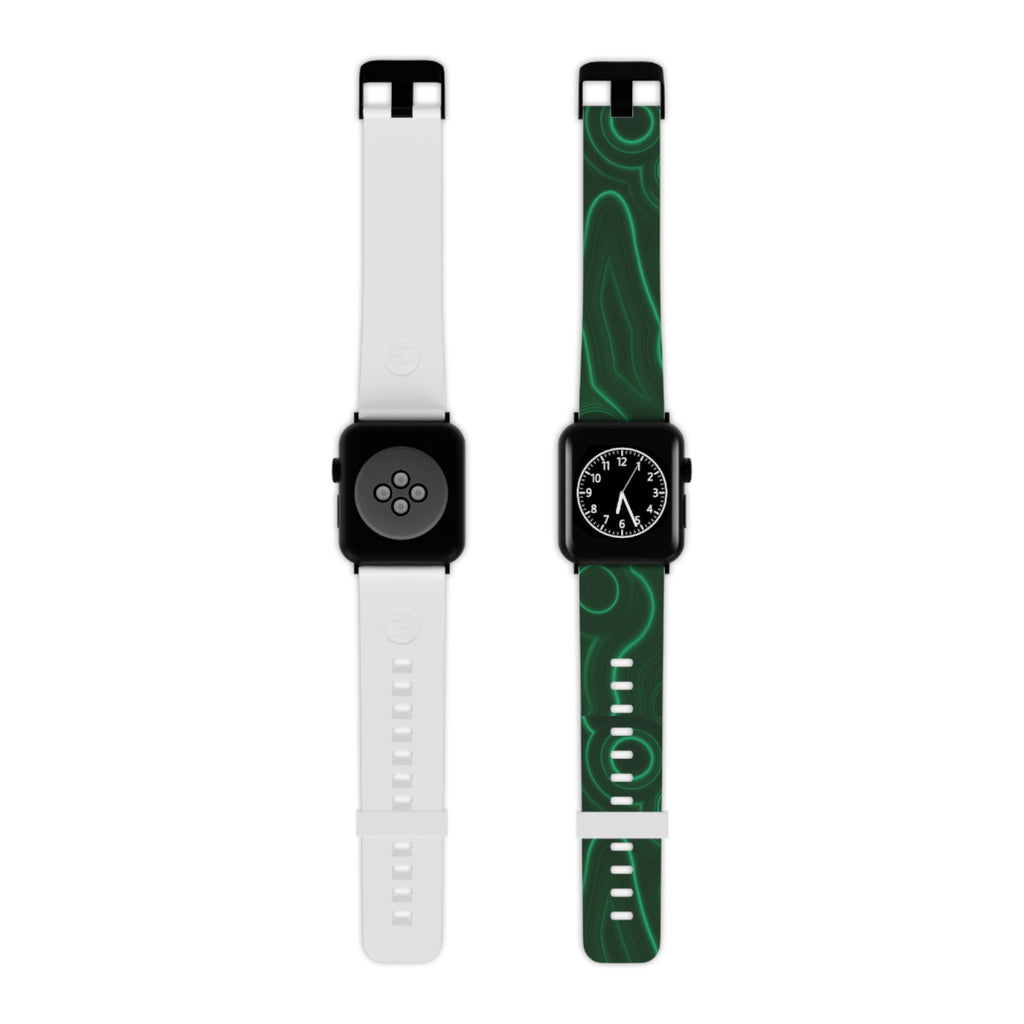Green Malachite Mineral Inspired Watch Band for Apple Watch