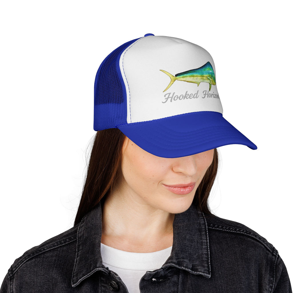 Mahi Mahi Trucker Cap — Fishing & Beach Hat