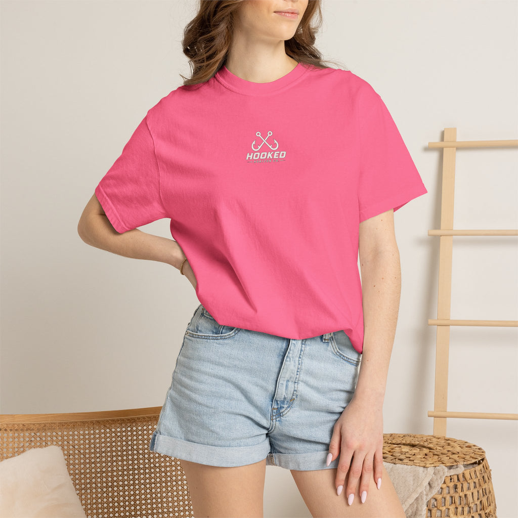 Saltwater Sea Striper Fishing Tee — Hooked Horizon Co.  Angler Gifts Ocean Lover Gifts