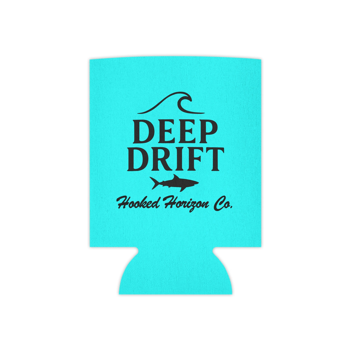Deep Drift Cooler Coozie — Hooked Horizon Co. Fishing Wave Koozie
