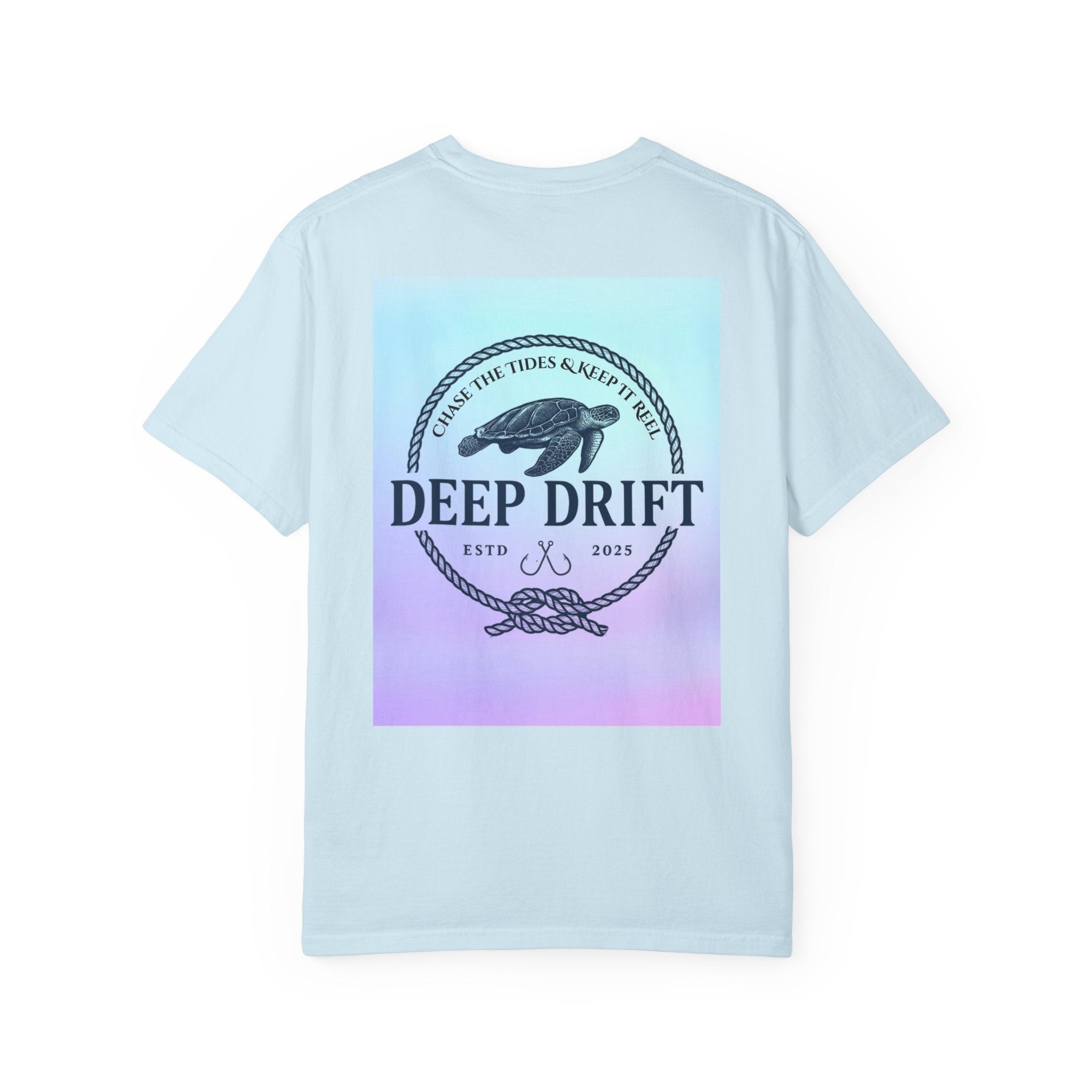Hooked Horizon Deep Drift Turtle Ocean Tee