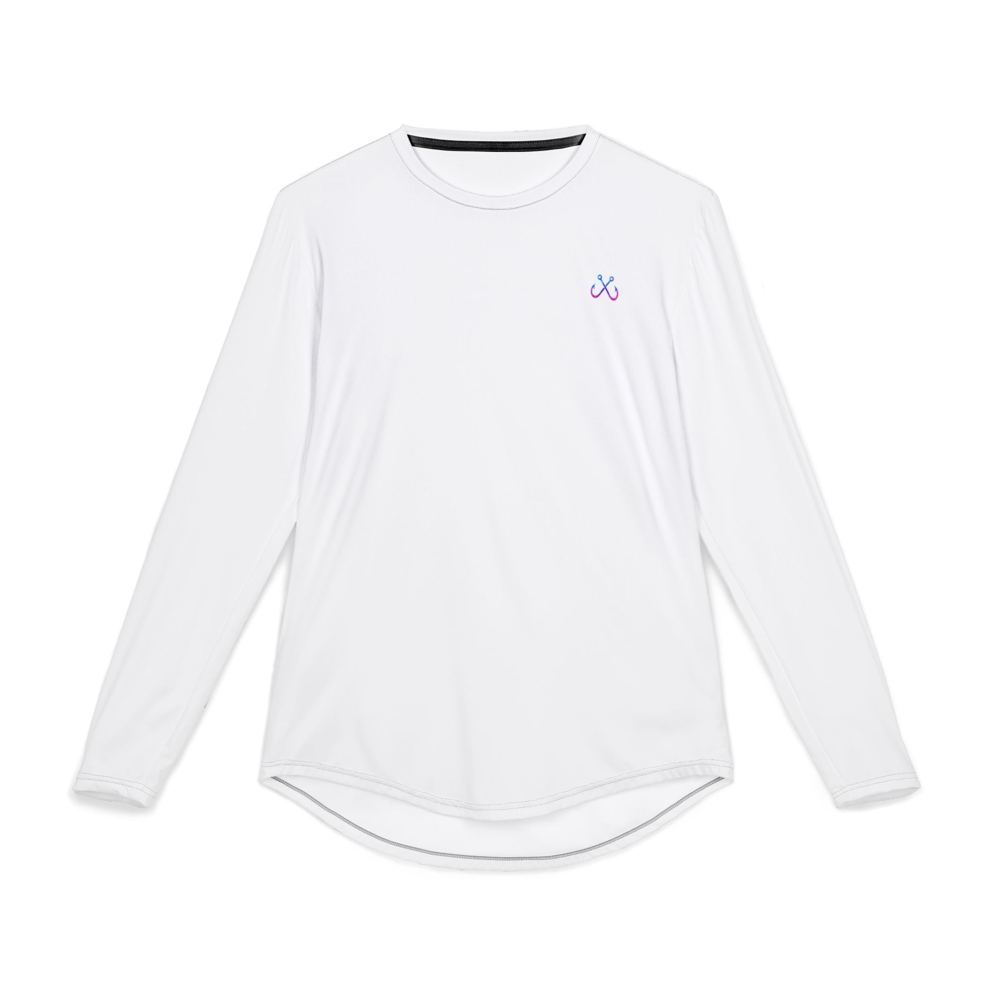 Lion Fish Hooked Horizon Co — Men's Long Sleeve UV Shirt — Chasing Legends Not Trends Orca Ocean Graphic Performance Tee