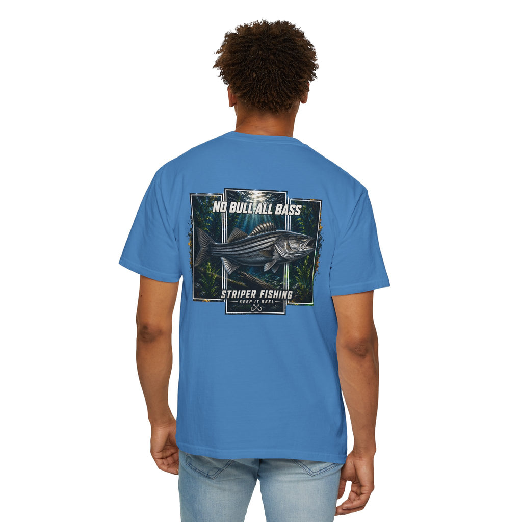 Saltwater Sea Striper Fishing Tee — Hooked Horizon Co.  Angler Gifts Ocean Lover Gifts
