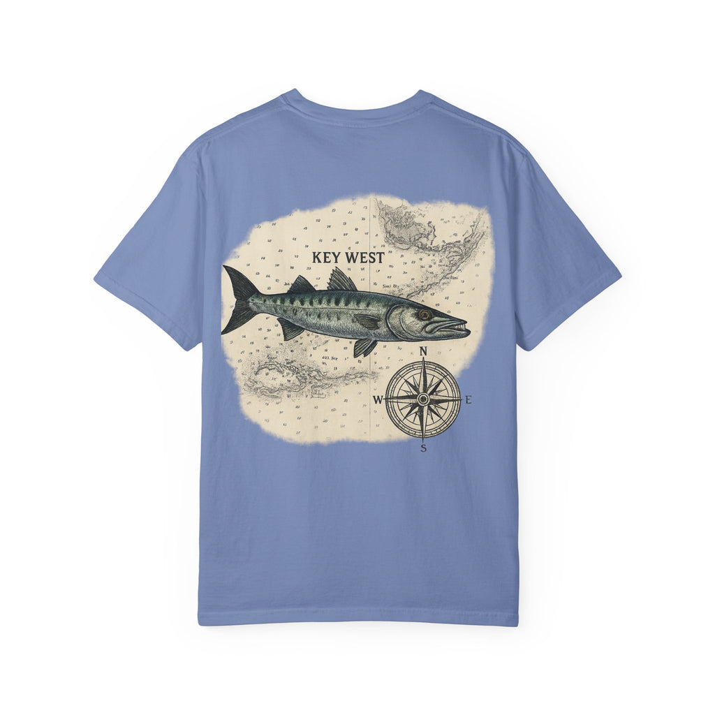 Barracuda Fishing T-shirt, Hooked Horizon Co, Angler Gifts