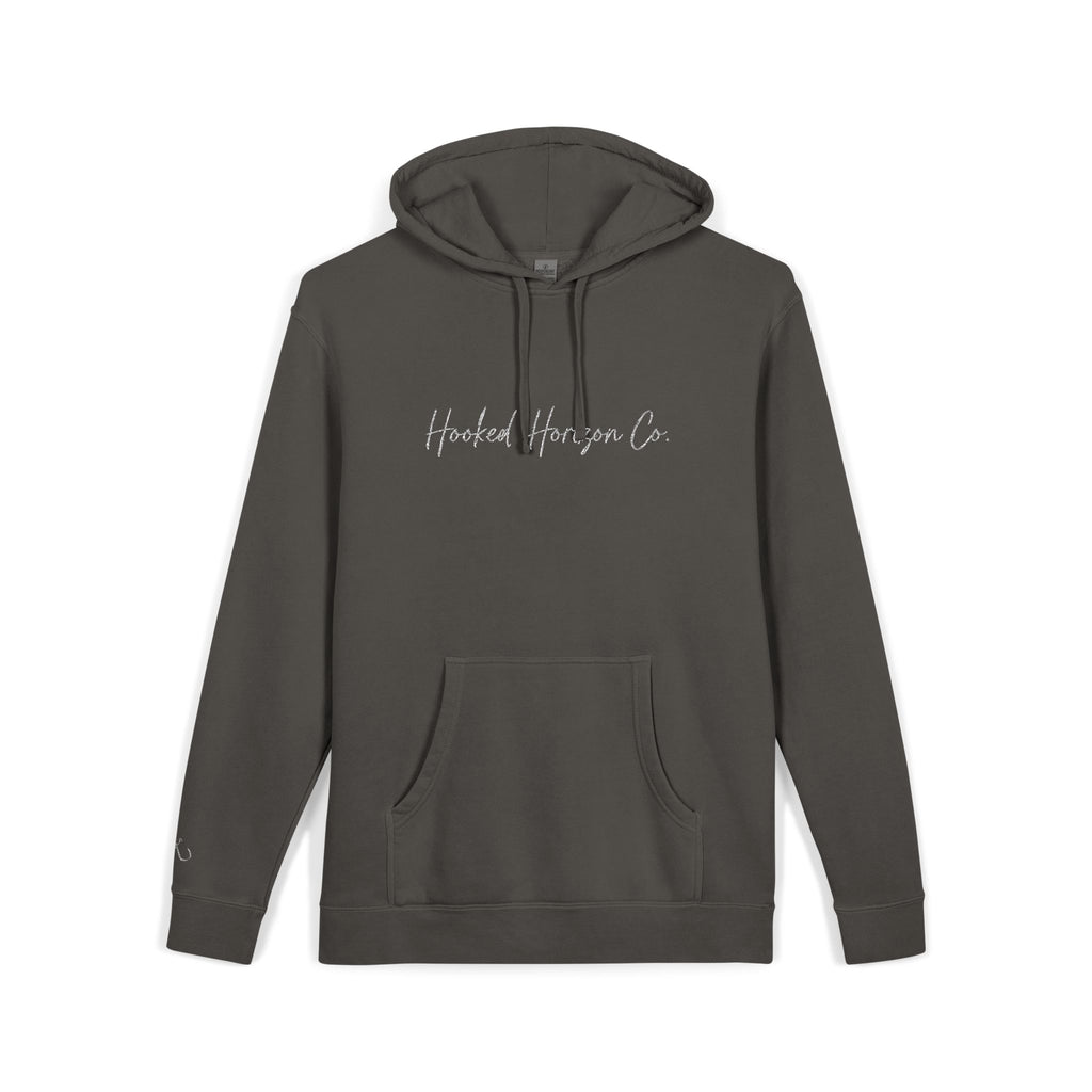 Hooked Horizon Co. — Minimalist Design Unisex Hoodie with Logo