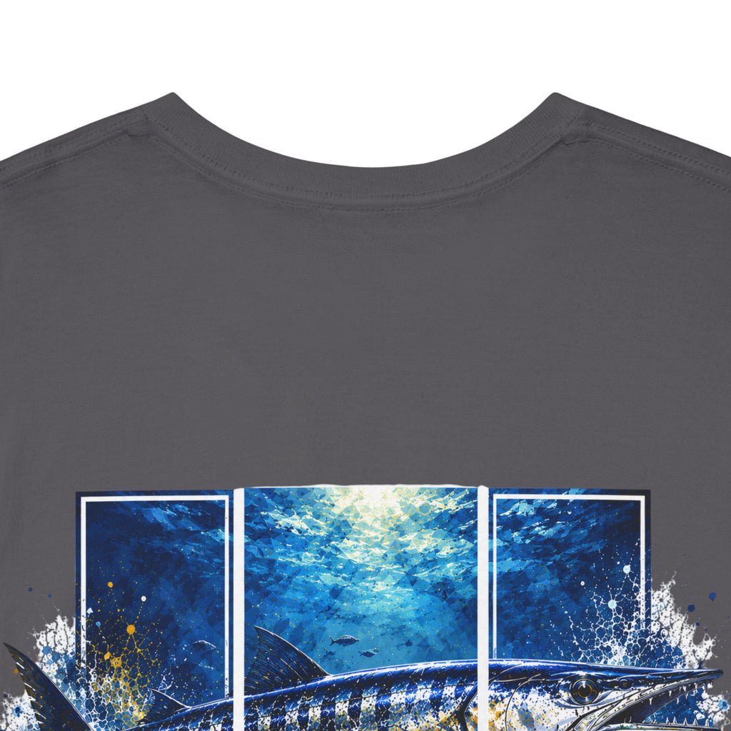 Barracuda Hooked Horizon Co Tee—Ocean Graphic Tee — "Beloved" Ray Design