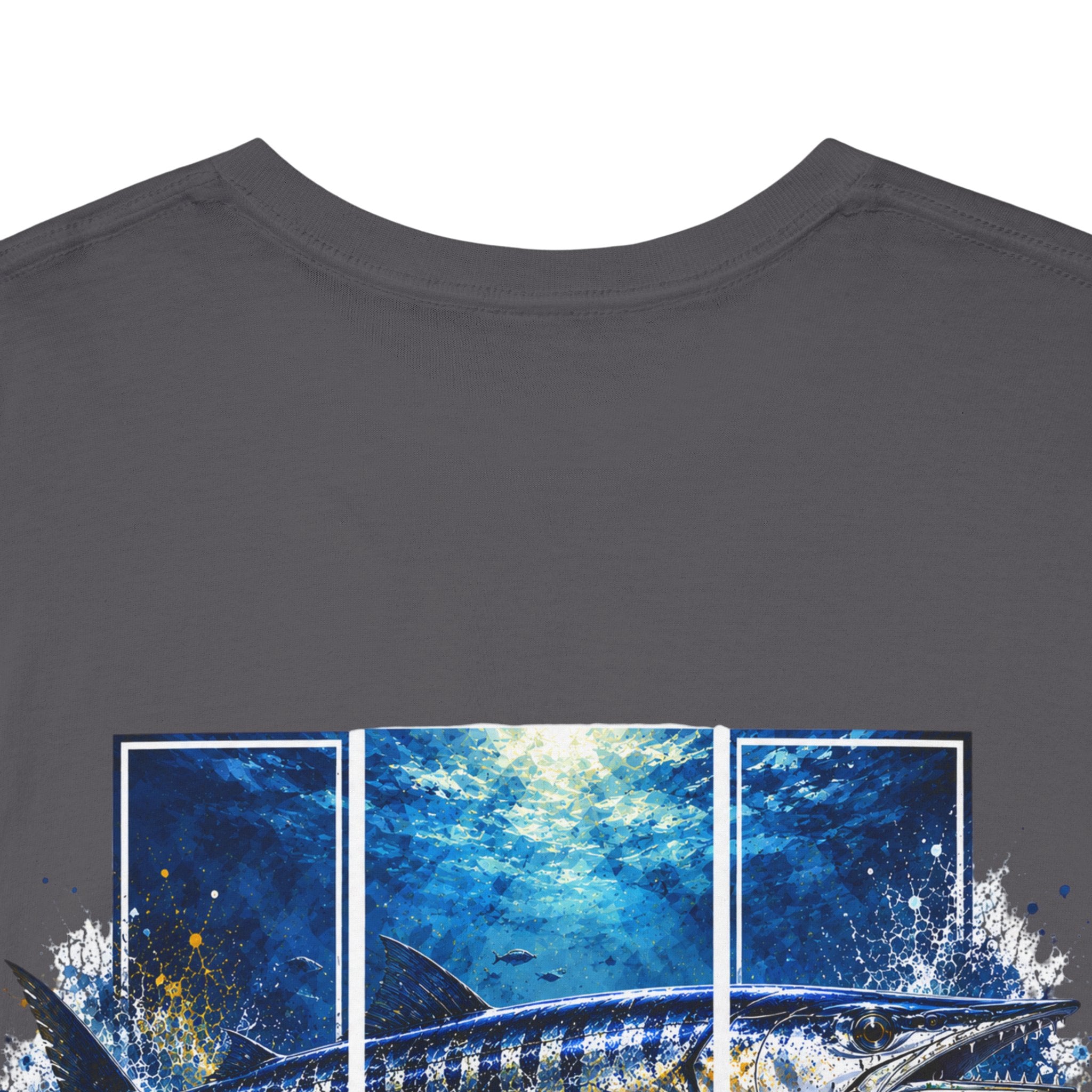 Barracuda Hooked Horizon Co Tee—Ocean Graphic Tee — "Beloved" Ray Design