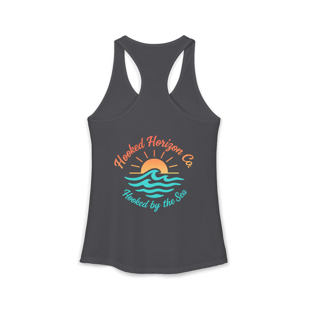 Wave & Sun Deep Drift– "Hooked By The Sea" Hooked Horizon Co. Unisex Zip Hoodie for Ocean Lovers, Nautical Fashion, Cool Weather Gear, Everyday Comfort, Perfect Gift