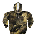 Serpentine Ocean Mineral Inspired Hoodie – All-Over Print Pullover