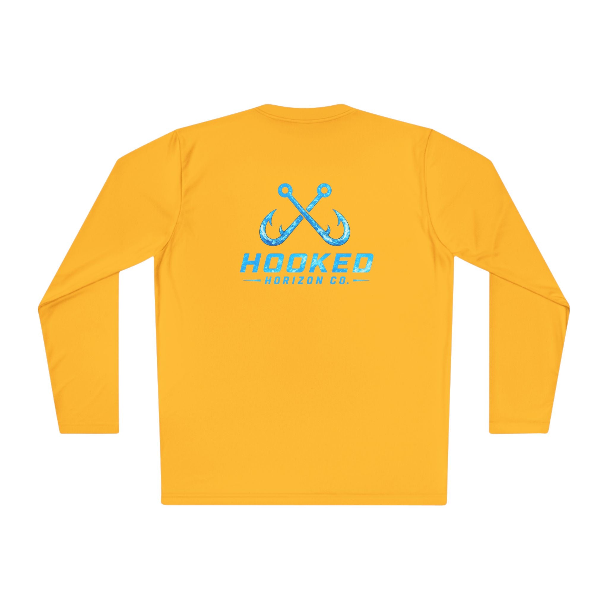Moisture Wicking Classic Logo Tee—Horizon Co. Anchors Long Sleeve Tee — Lightweight Fishing Shirt