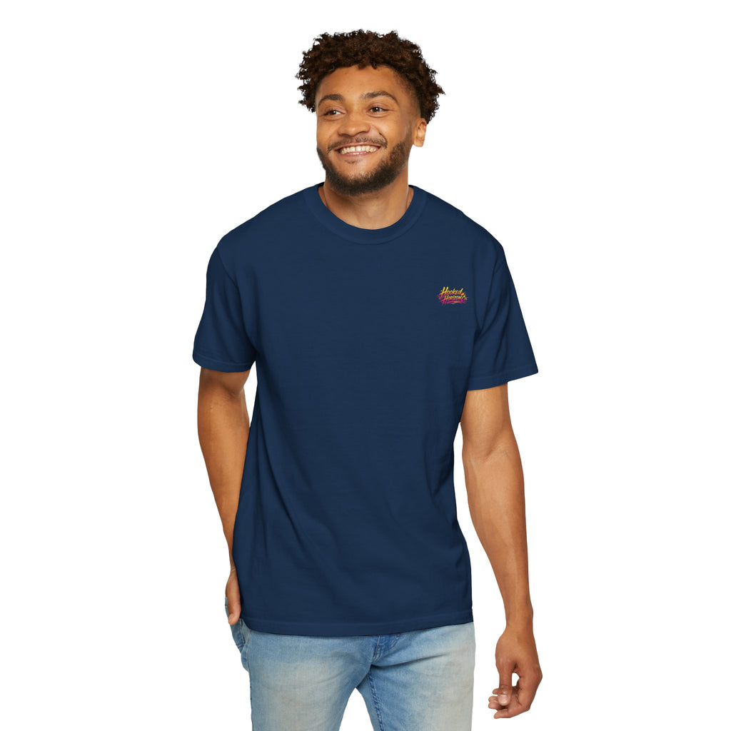 Hooked & Hammered Fishing T-shirt, Hooked Horizon Co, Angler Gifts, Shark Lovers