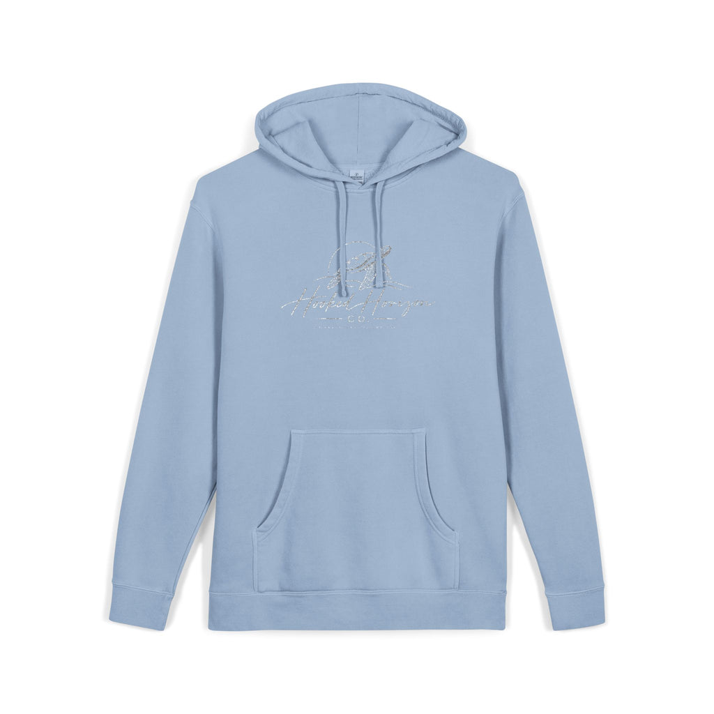 Turtle Hooked Horizon Co – " Chase What Moves You "Unisex Pigment-Dyed Hoodie