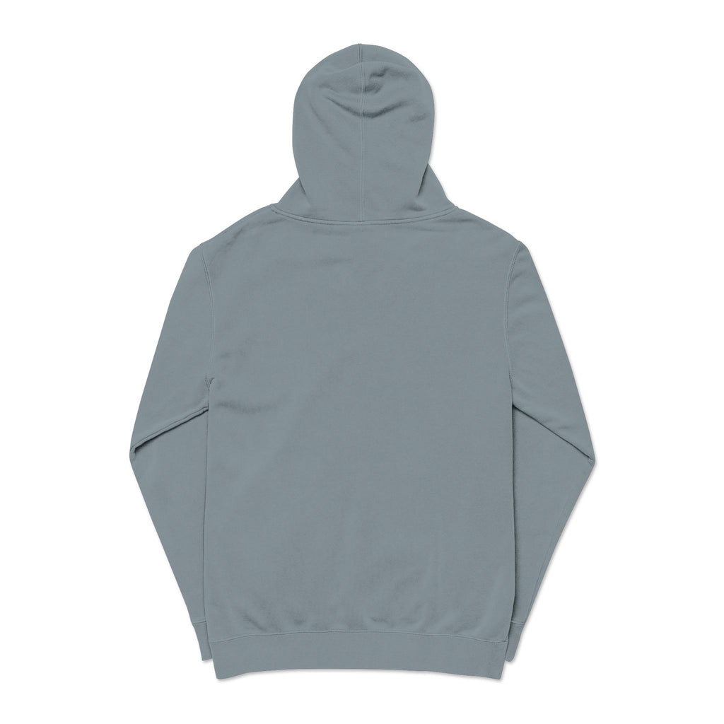 Turtle Hooked Horizon Co – " Chase What Moves You "Unisex Pigment-Dyed Hoodie