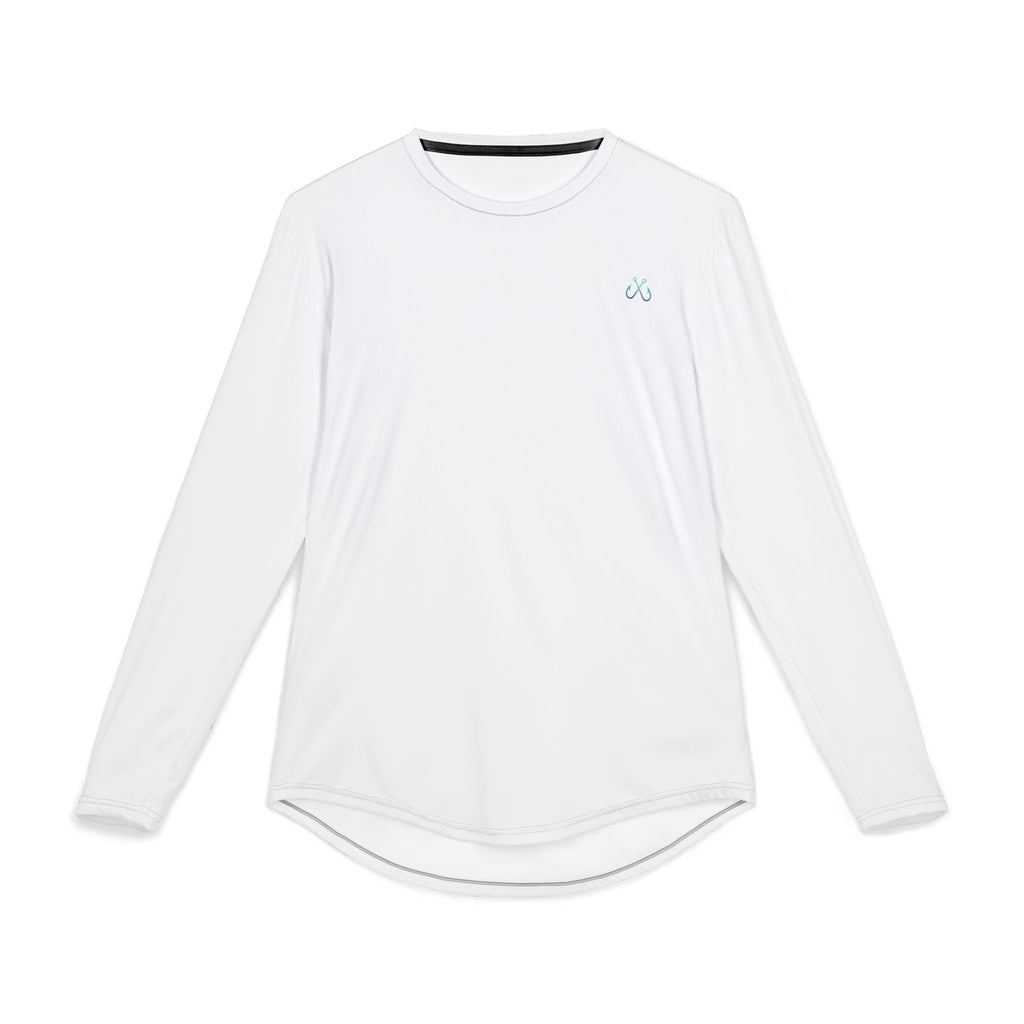 Manta Ray Hooked Horizon Co — Men's Long Sleeve UV Shirt — Chasing Legends Not Trends Orca Ocean Graphic Performance Tee