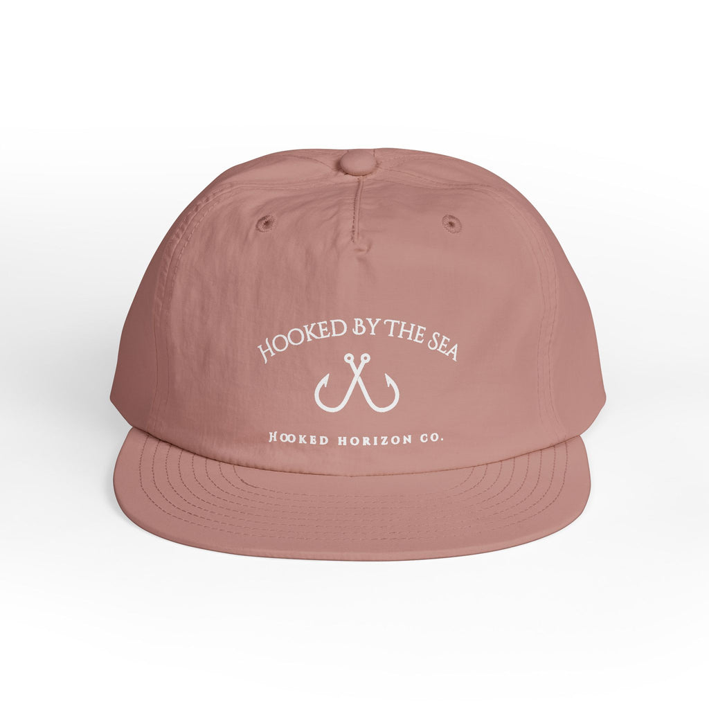 Quick Dry Surf Cap Hooked Horizon Co. — Light Weight, Multiple Color Variations Beachy Vibes Snapback Hat for Surf Lovers, Summer Fashion, Ocean Enthusiasts, Gift for Surfers, Vacation Style