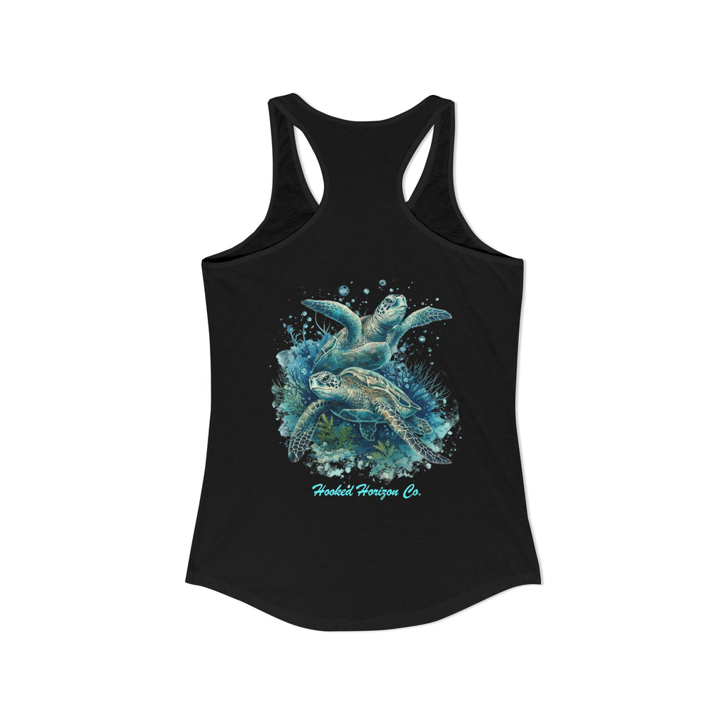 Sea Turtle Deep Drift– Hooked Horizon Co. Gifts for Ocean Lovers, Nautical Fashion, Everyday Comfort, Perfect Gift for Her