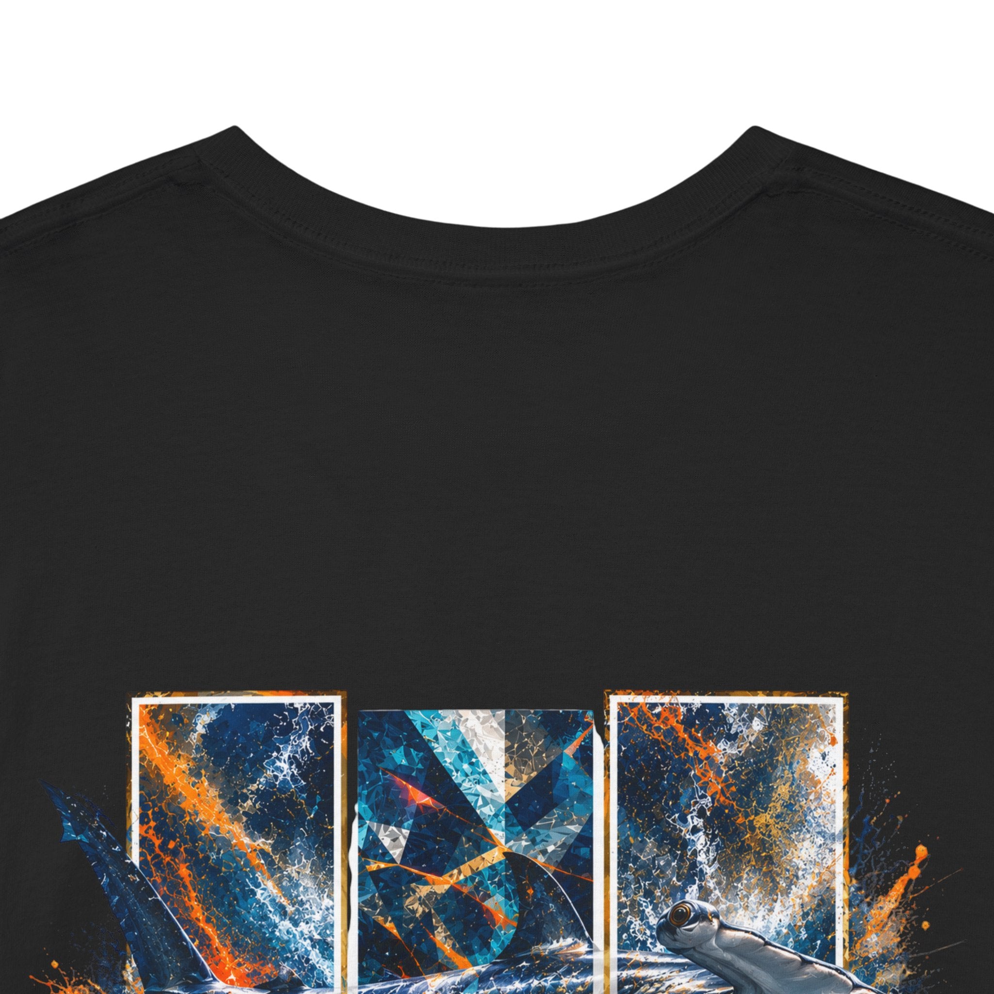 Hammer Head Hooked Horizon Co Tee—Ocean Graphic Tee — "Beloved" Ray Design