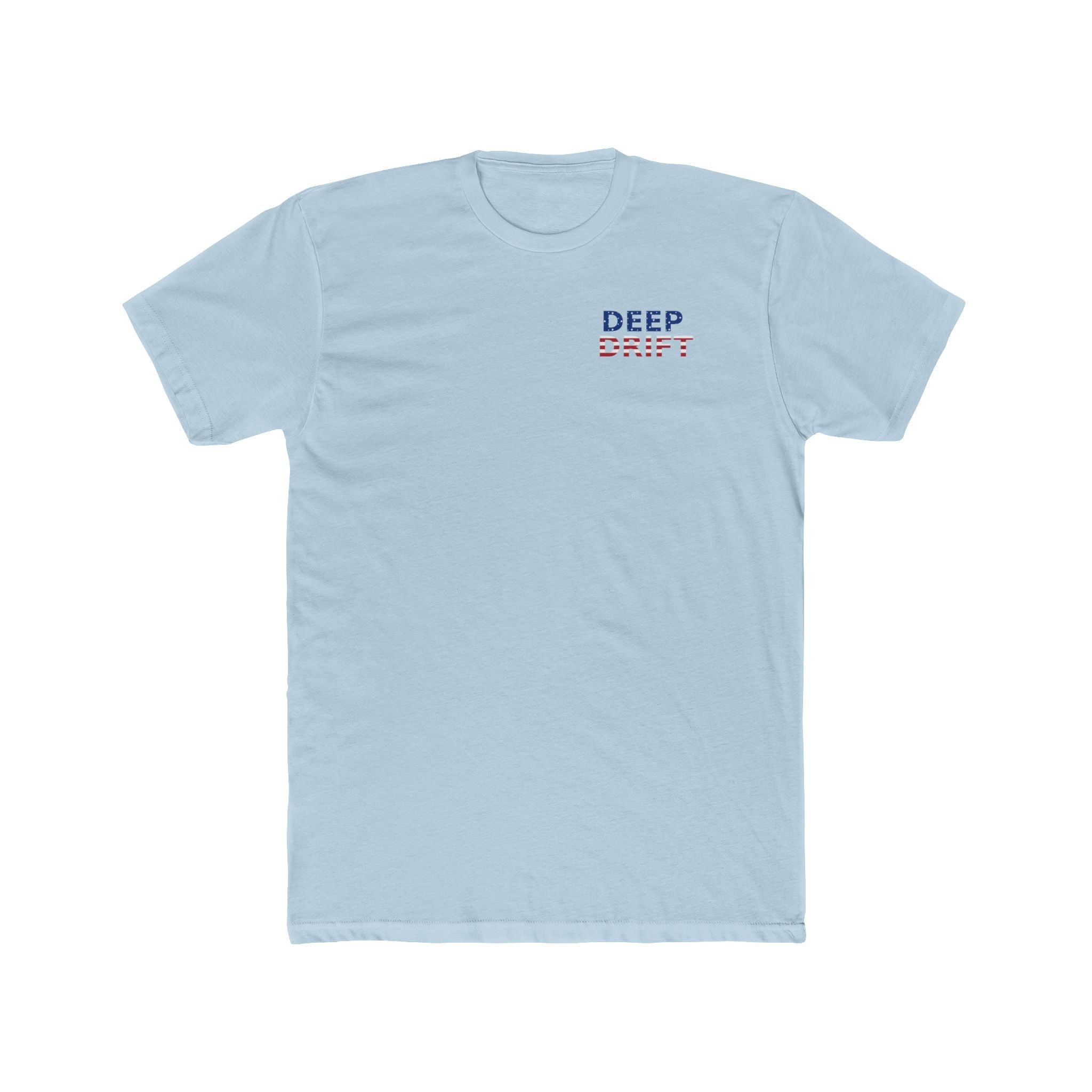 USA Deep Drift Marlin Tee — Patriotic Hooked Horizon Co. Fishing T-Shirt