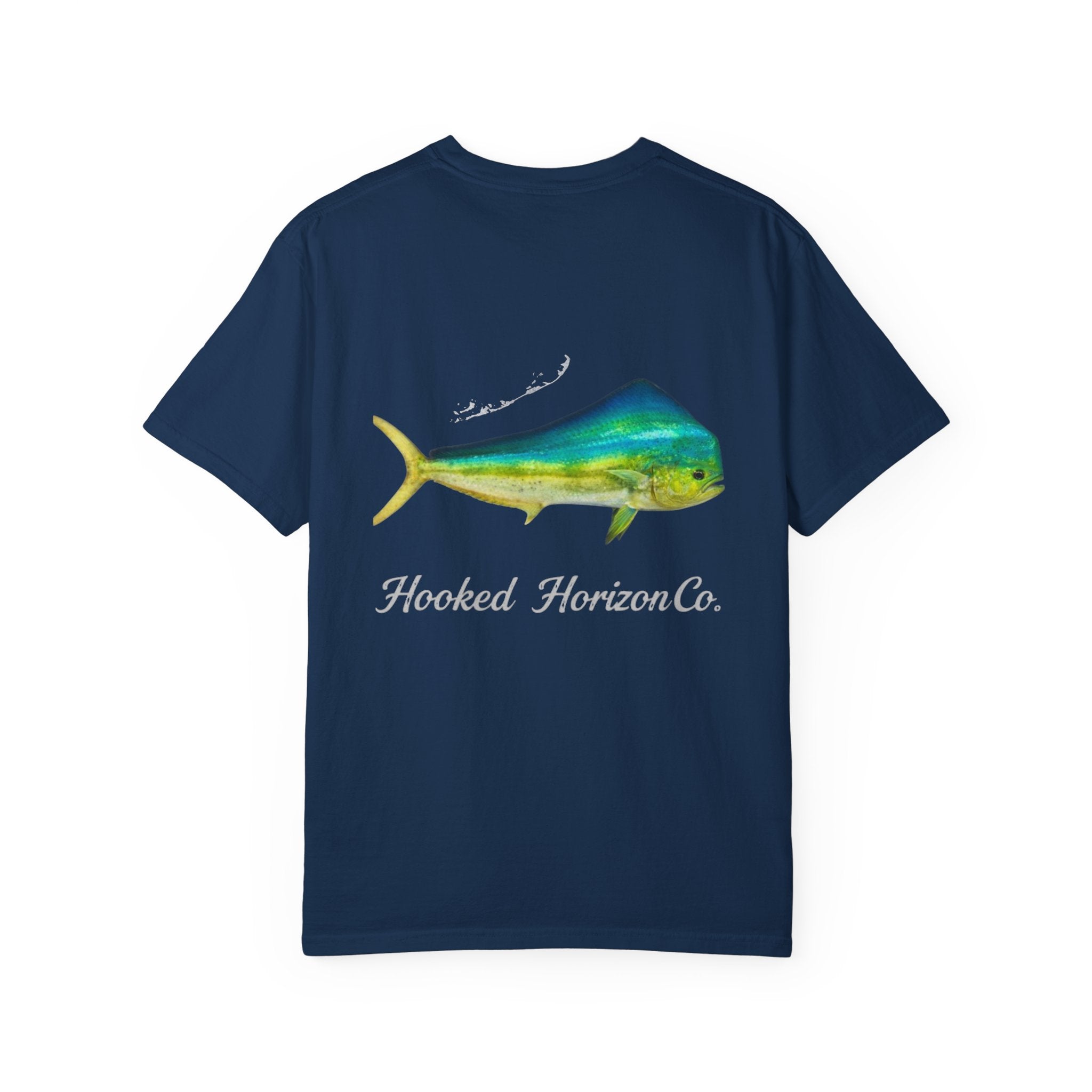 Mahi Mahi Deep Drift Fishing T-Shirt - Florida Keys Fishing Tee for Angler Lovers