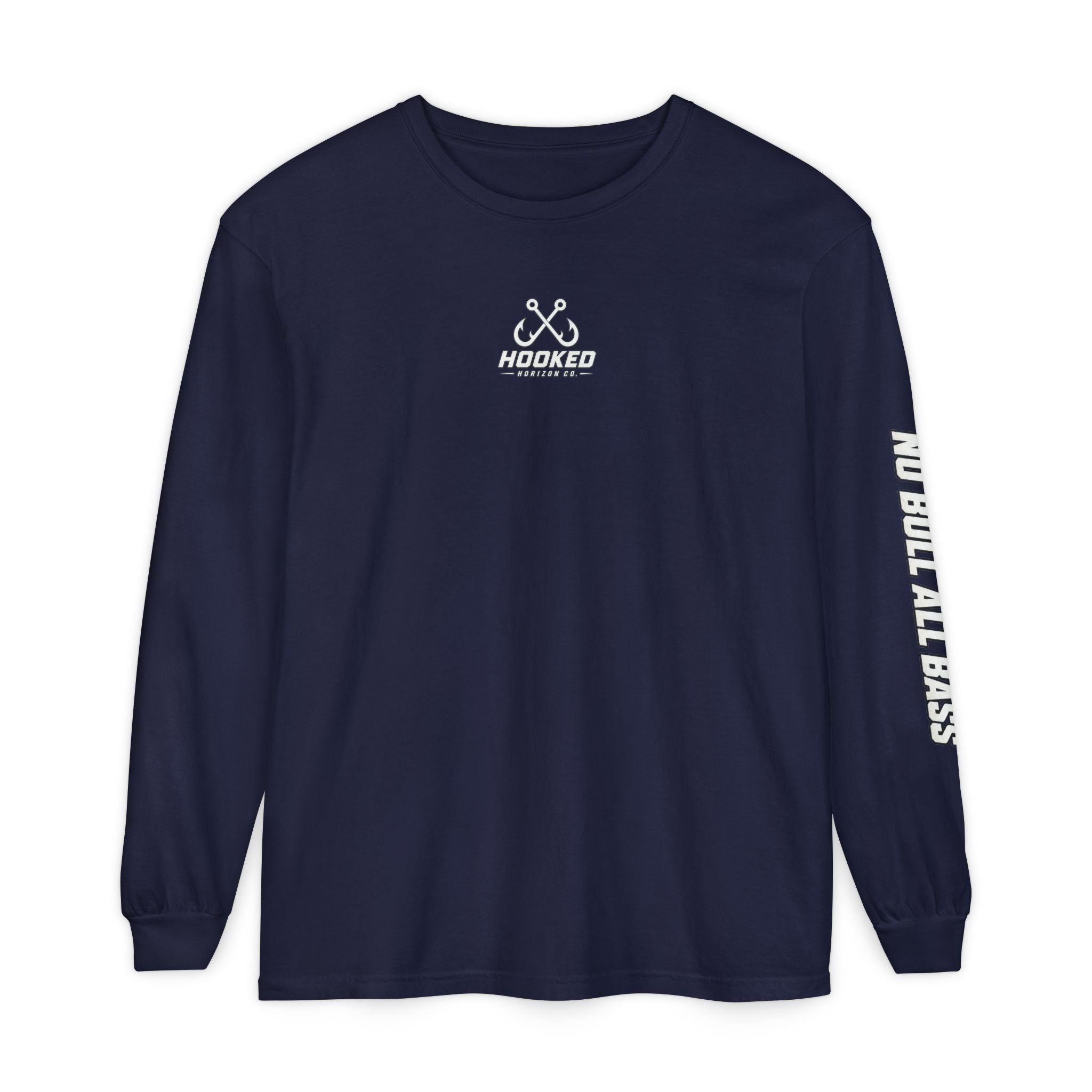 Saltwater Sea Striper Fishing Long Sleeve T-Shirt, Ocean Adventure Apparel, Boat Trip Shirt, Coastal Style, Gift for Fishermen