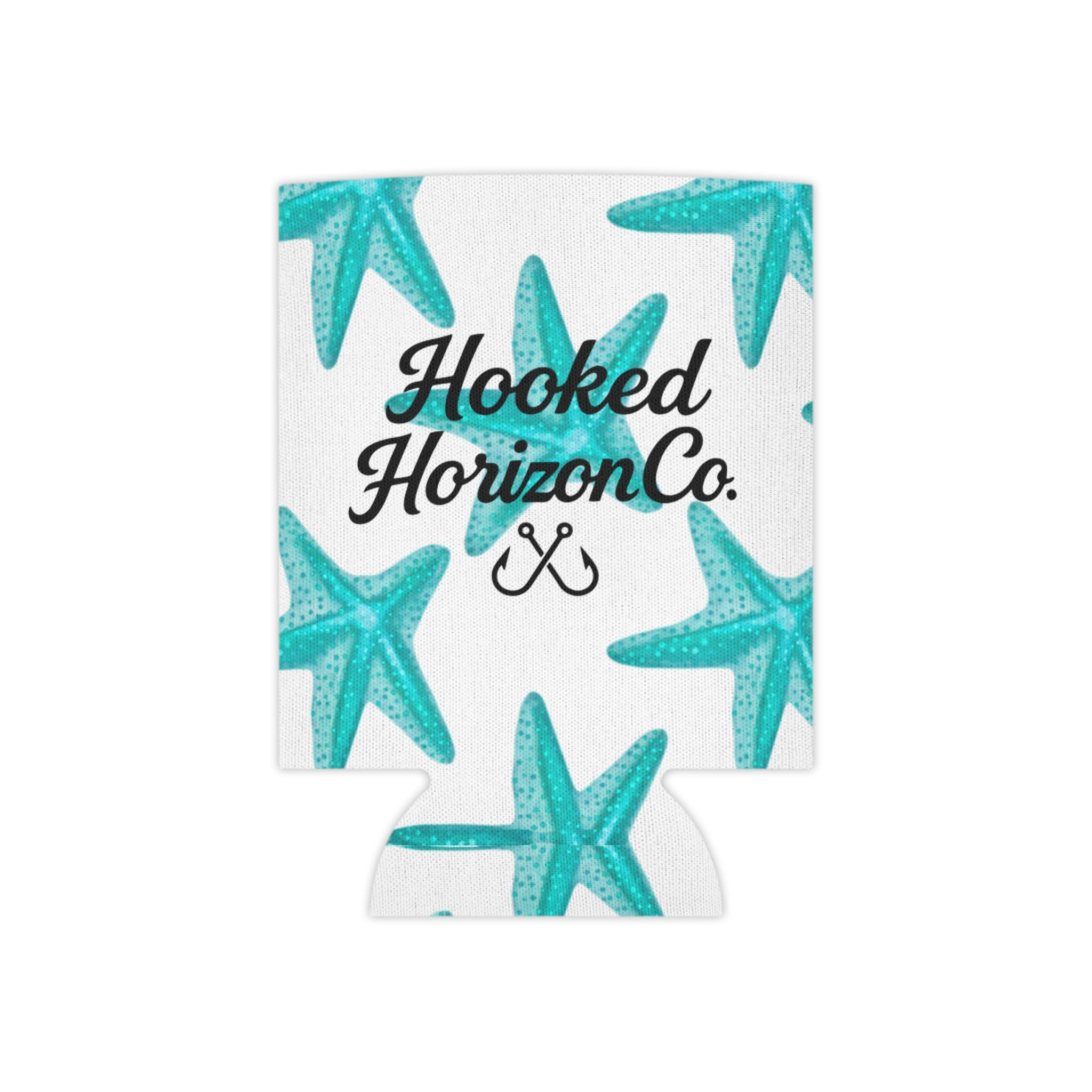 Star Fish Cooler Coozie — Hooked Horizon Co. Fishing Wave Koozie