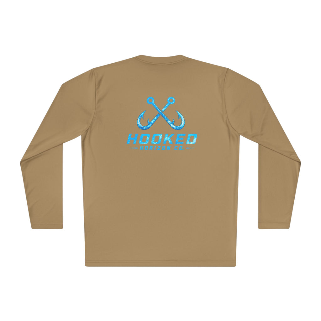 Moisture Wicking Classic Logo Tee—Horizon Co. Anchors Long Sleeve Tee — Lightweight Fishing Shirt