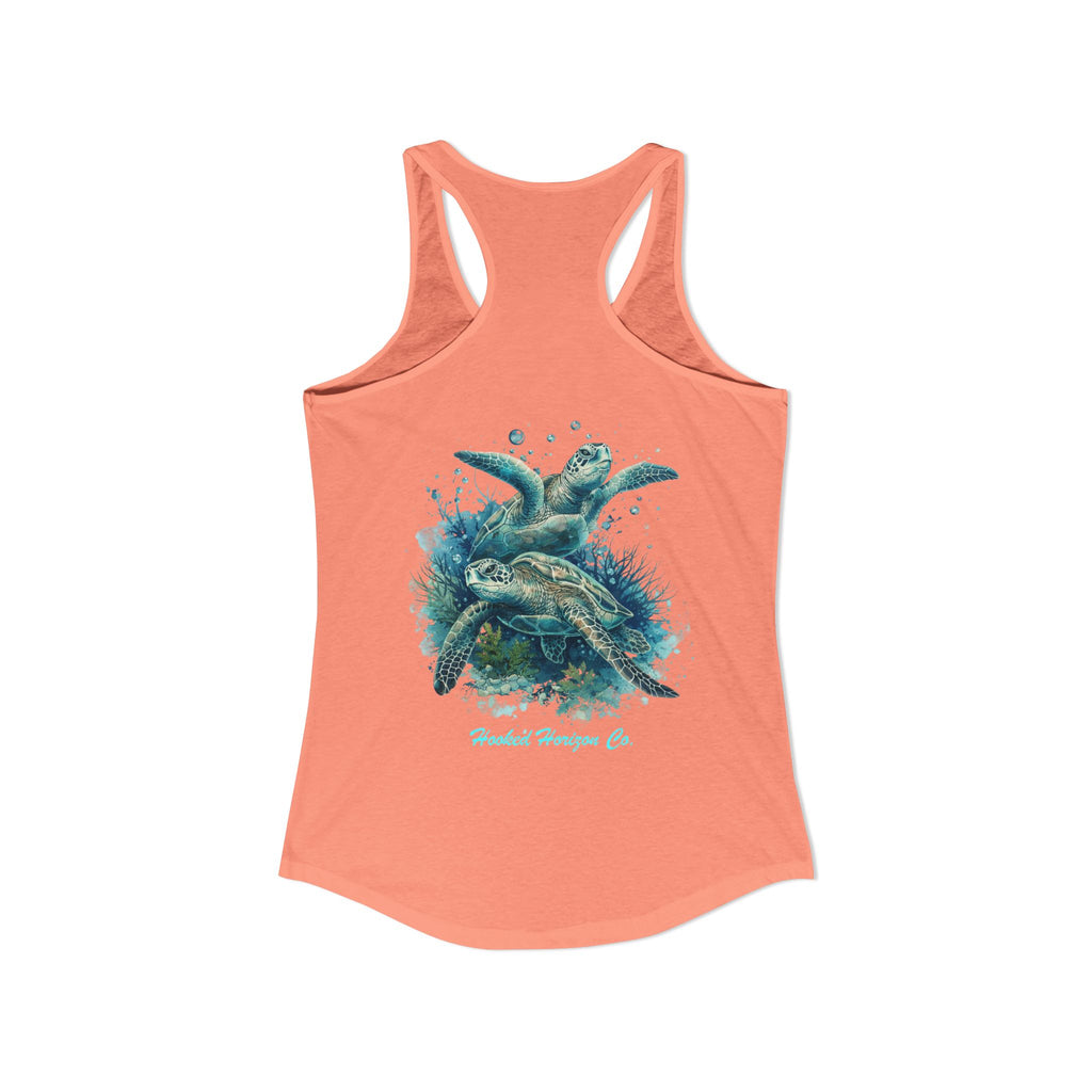 Sea Turtle Deep Drift– Hooked Horizon Co. Gifts for Ocean Lovers, Nautical Fashion, Everyday Comfort, Perfect Gift for Her