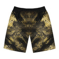 Serpentine Ocean Mineral-Inspired Board Shorts, Swimwear for Beach Days, Summer Vacations, Pool Parties, Surfing Attire, Water Sports