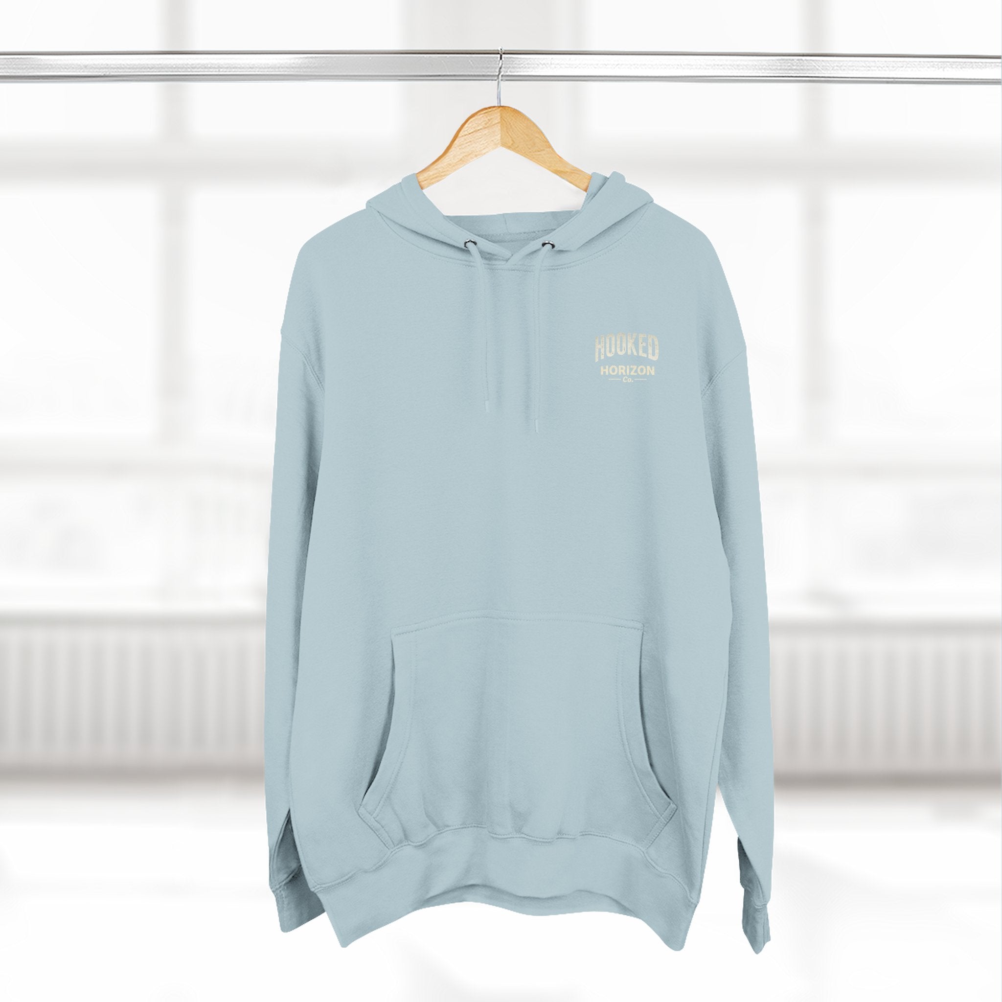 Fishing Charter T-Shirt— Hooked Horizon Hoodie — Fishing Boat Graphic Pullover