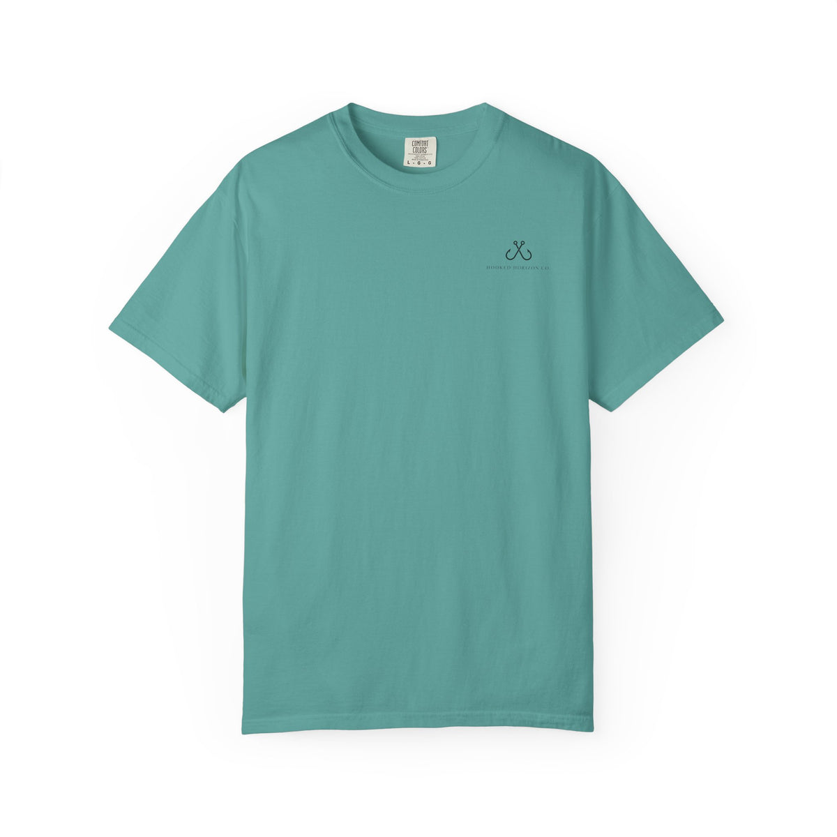 Shark Tee — "Deep Drift on the Water" Fishing Graphicishing Tee for Angler Lovers, Shark Lovers, Ocean Tee