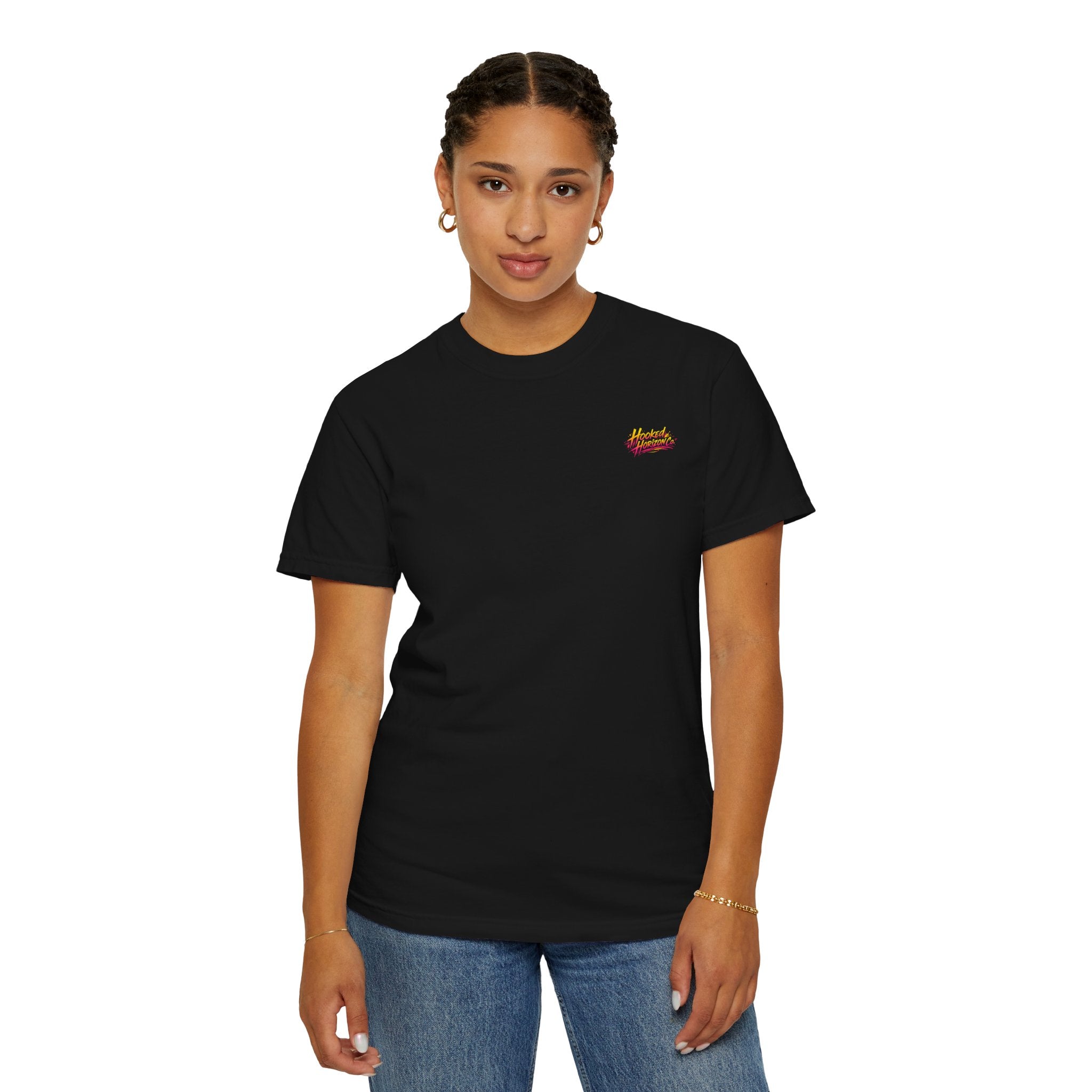 Hooked & Hammered Fishing T-shirt, Hooked Horizon Co, Angler Gifts, Shark Lovers