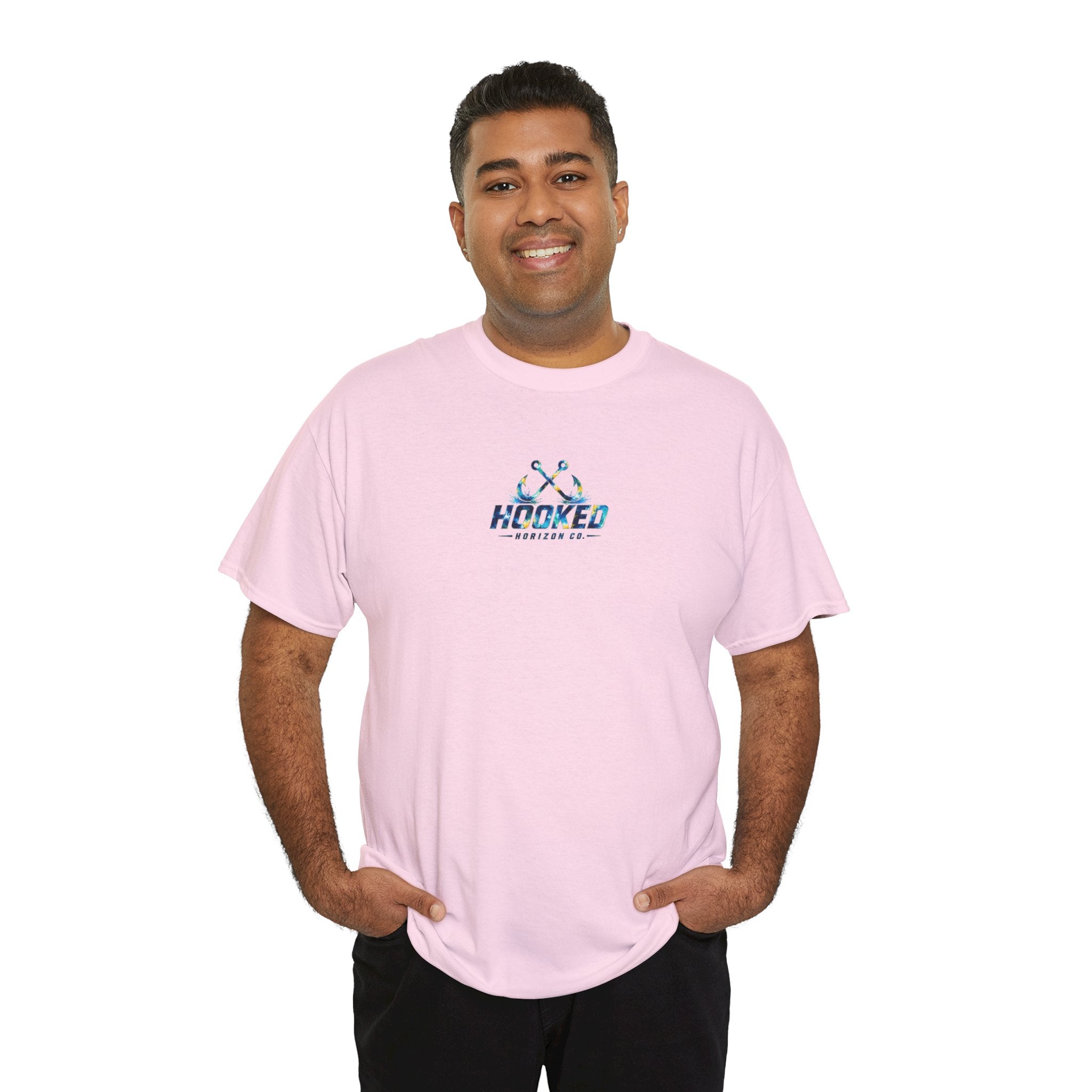Barracuda Hooked Horizon Co Tee—Ocean Graphic Tee — "Beloved" Ray Design