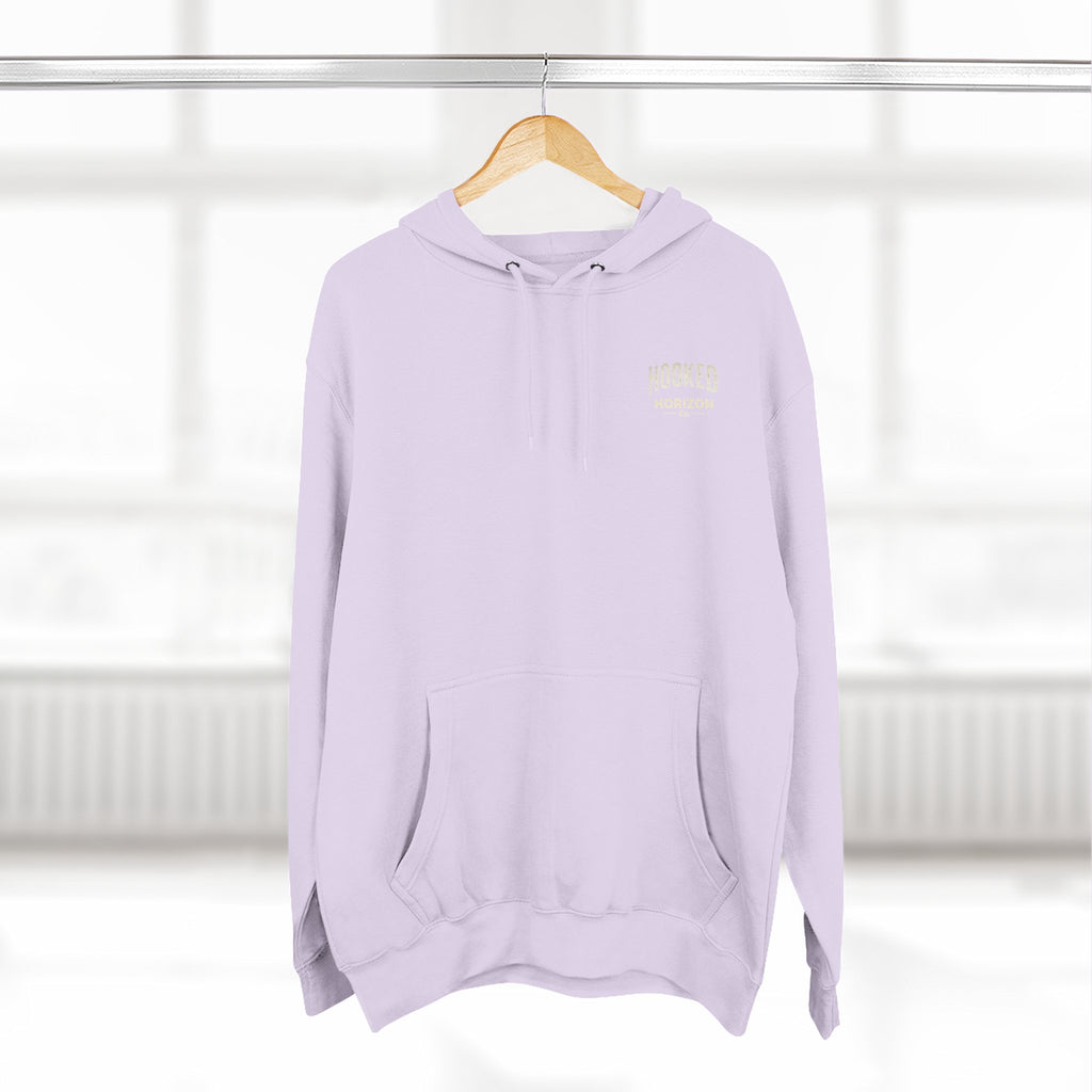 Fishing Charter T-Shirt— Hooked Horizon Hoodie — Fishing Boat Graphic Pullover