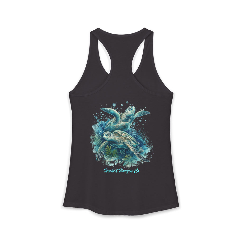 Sea Turtle Deep Drift– Hooked Horizon Co. Gifts for Ocean Lovers, Nautical Fashion, Everyday Comfort, Perfect Gift for Her