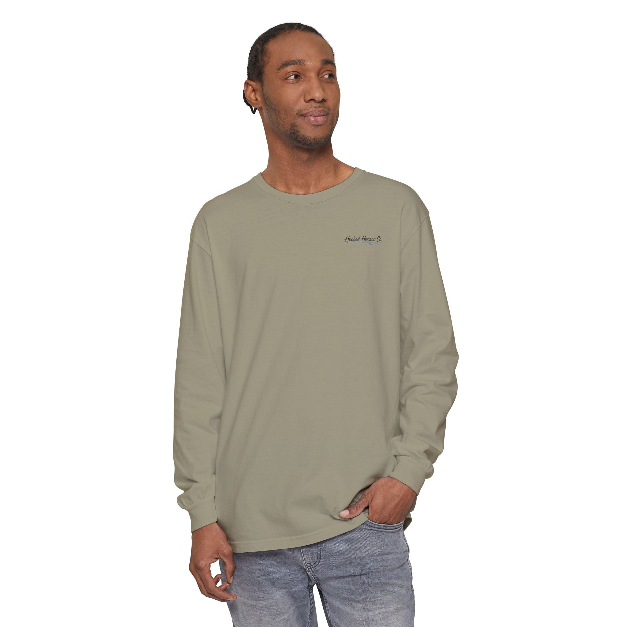 Chasing Legends Tarpon, Mahi Mahi, TunaSaltwater Fish Long Sleeve Tee — Hooked Horizon Co. Graphic Shirt